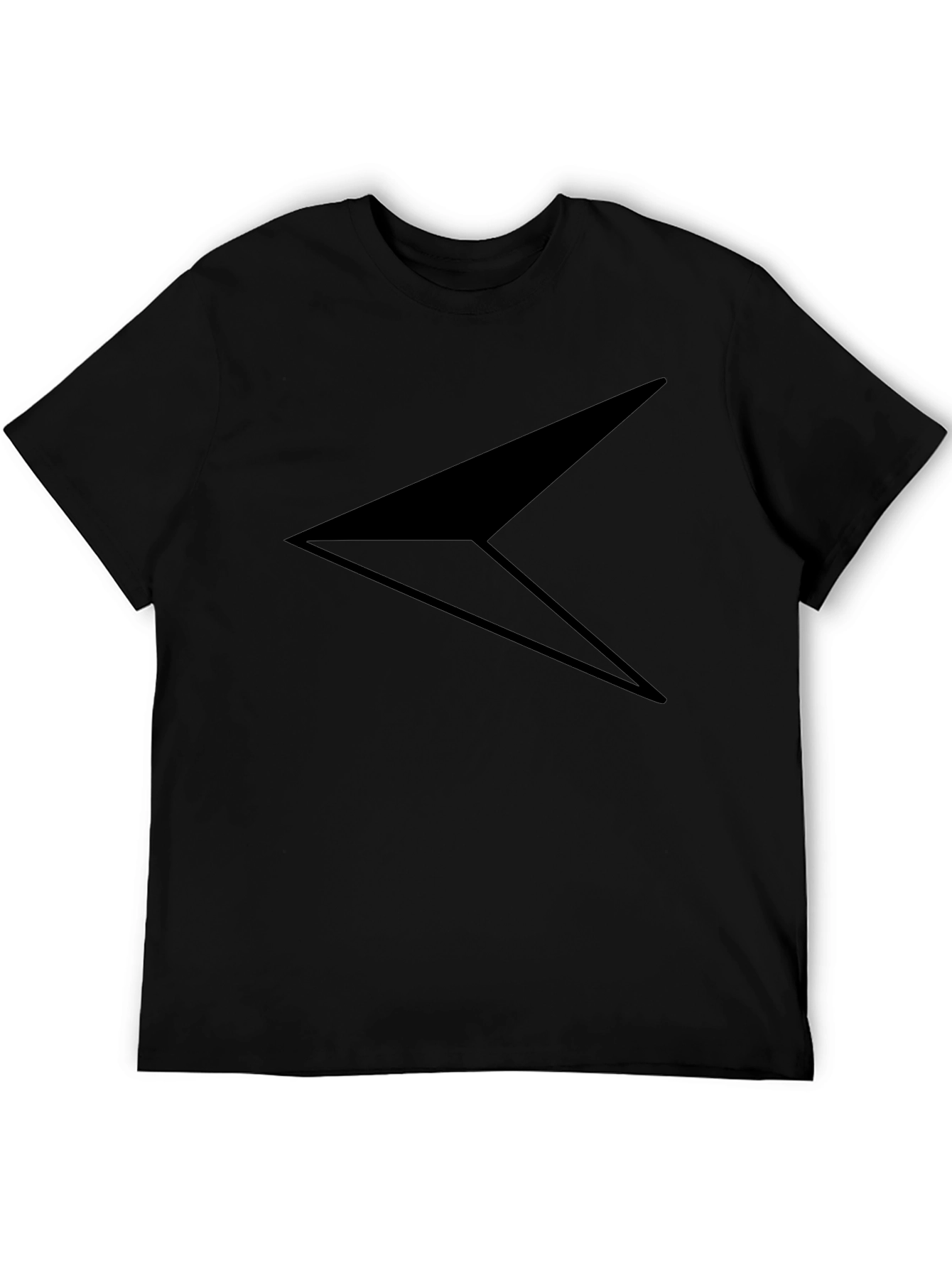 Black Arrow Graphic T-Shirt - Modern Design