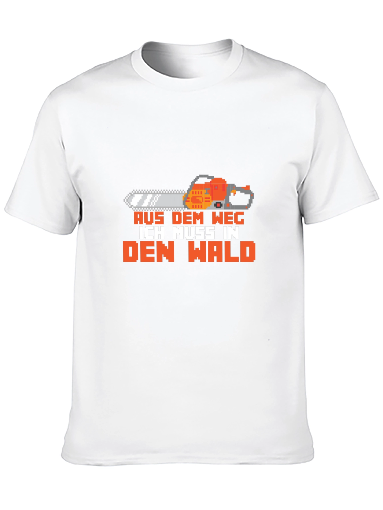 Aus Dem Weg Chainsaw Graphic T-Shirt