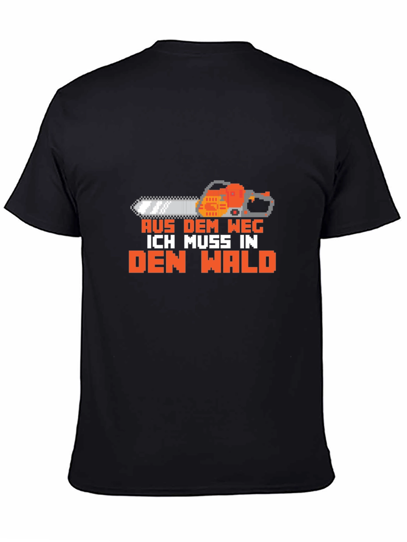 Aus Dem Weg Chainsaw Graphic T-Shirt