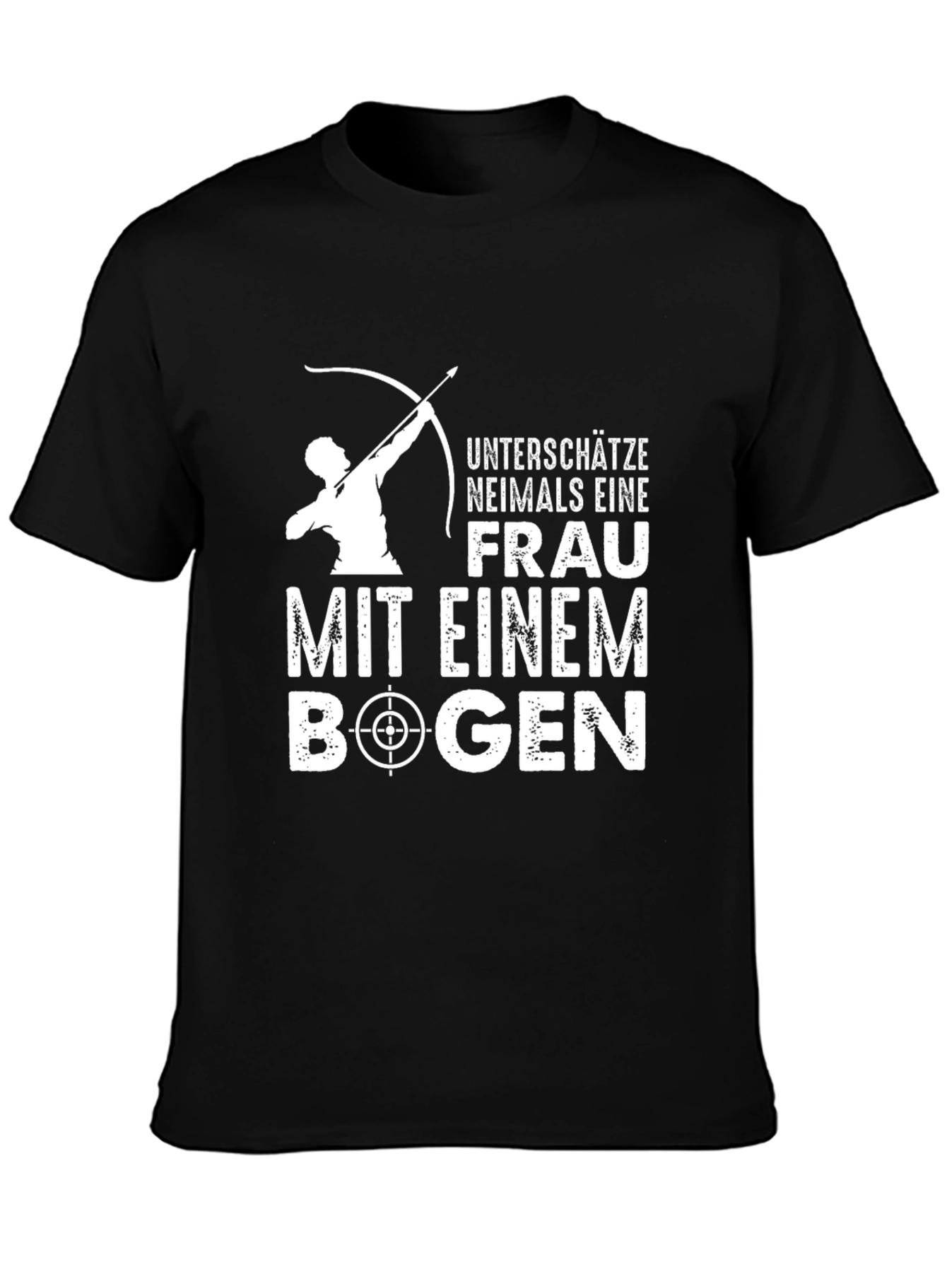 Archery Womans T-Shirt - Never Underestimate