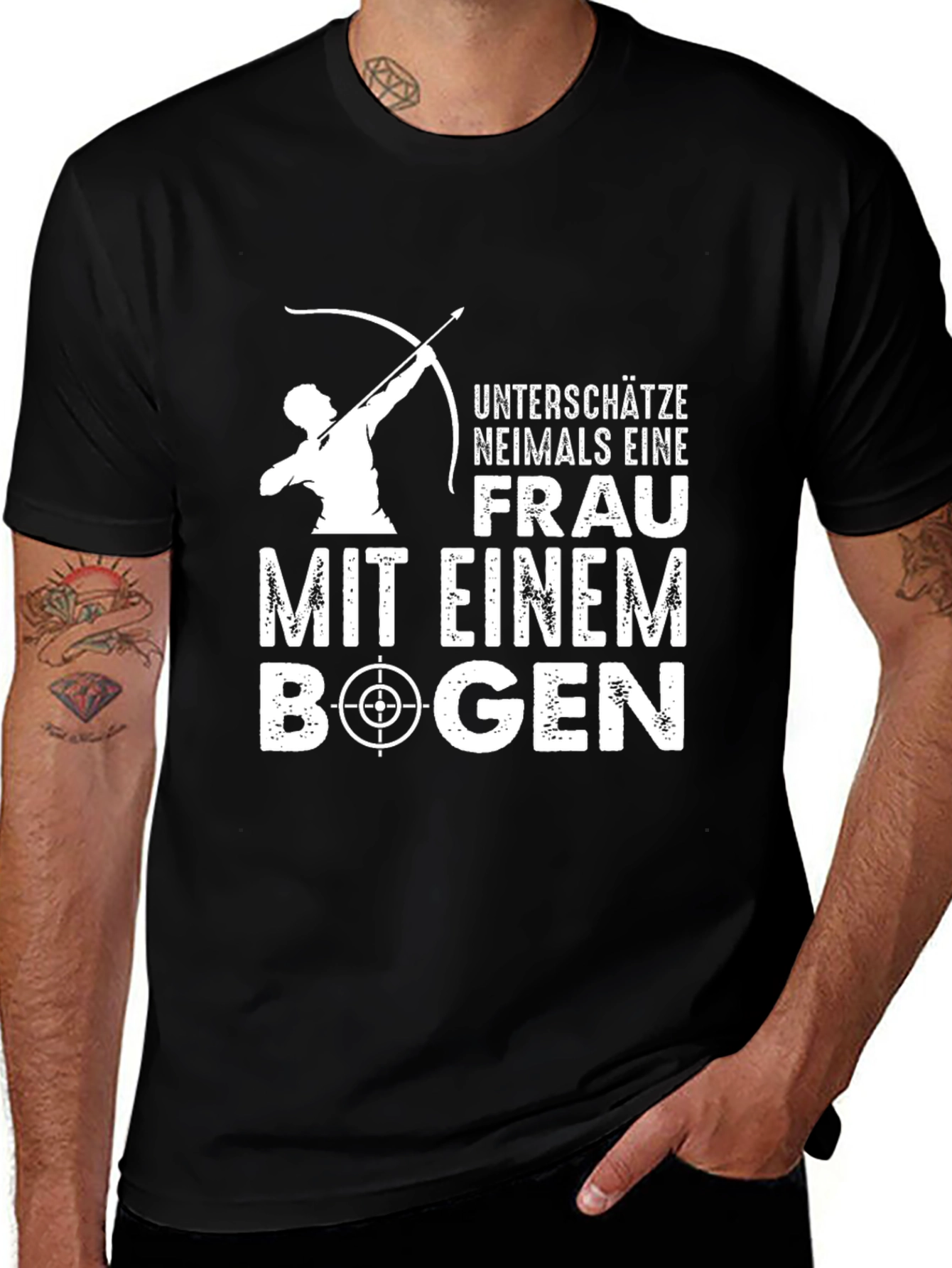 Archery Womans T-Shirt - Never Underestimate