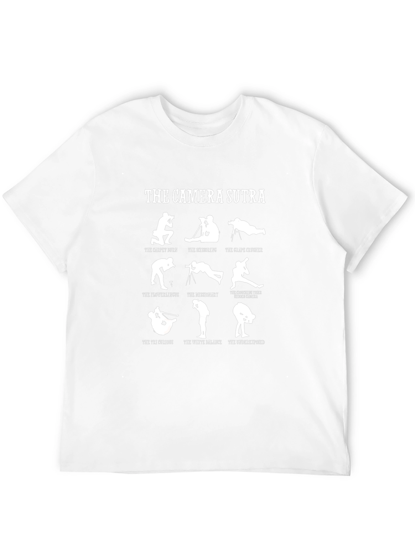 The Camera Sutra Funny Photography T-Shirt