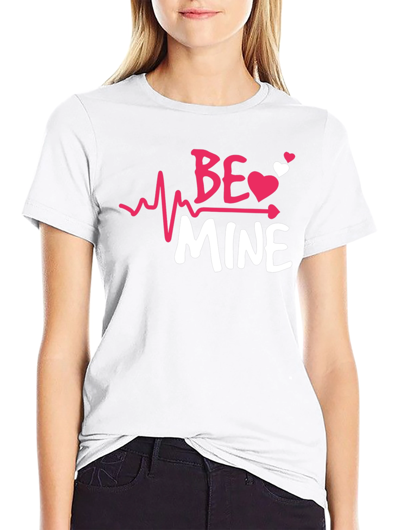 Be Mine Valentines Day Graphic Tee