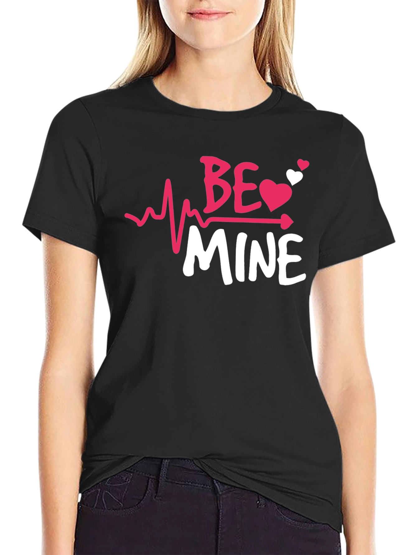 Be Mine Valentines Day Graphic Tee