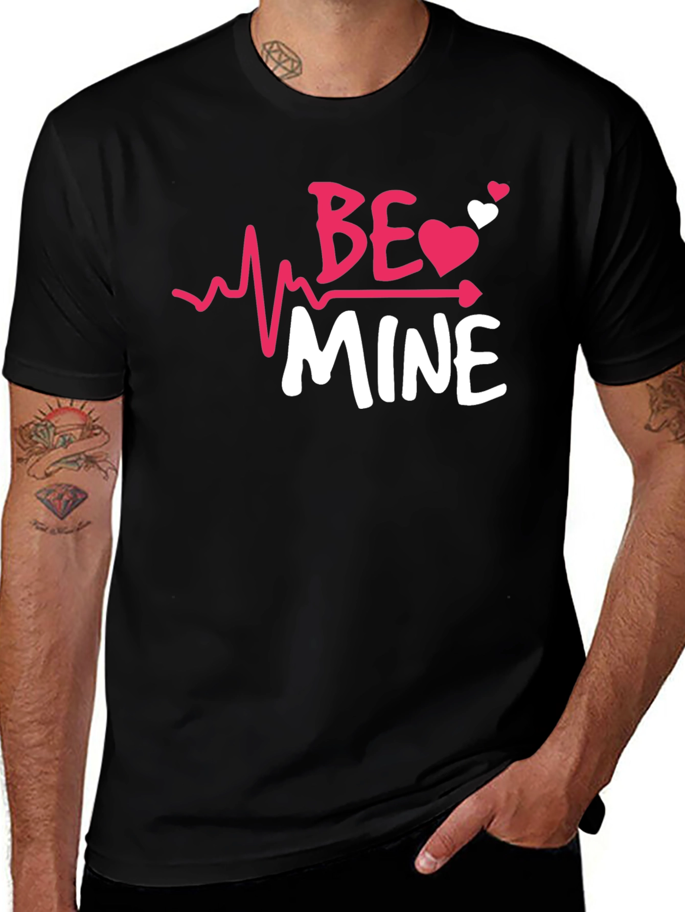 Be Mine Valentines Day Graphic Tee