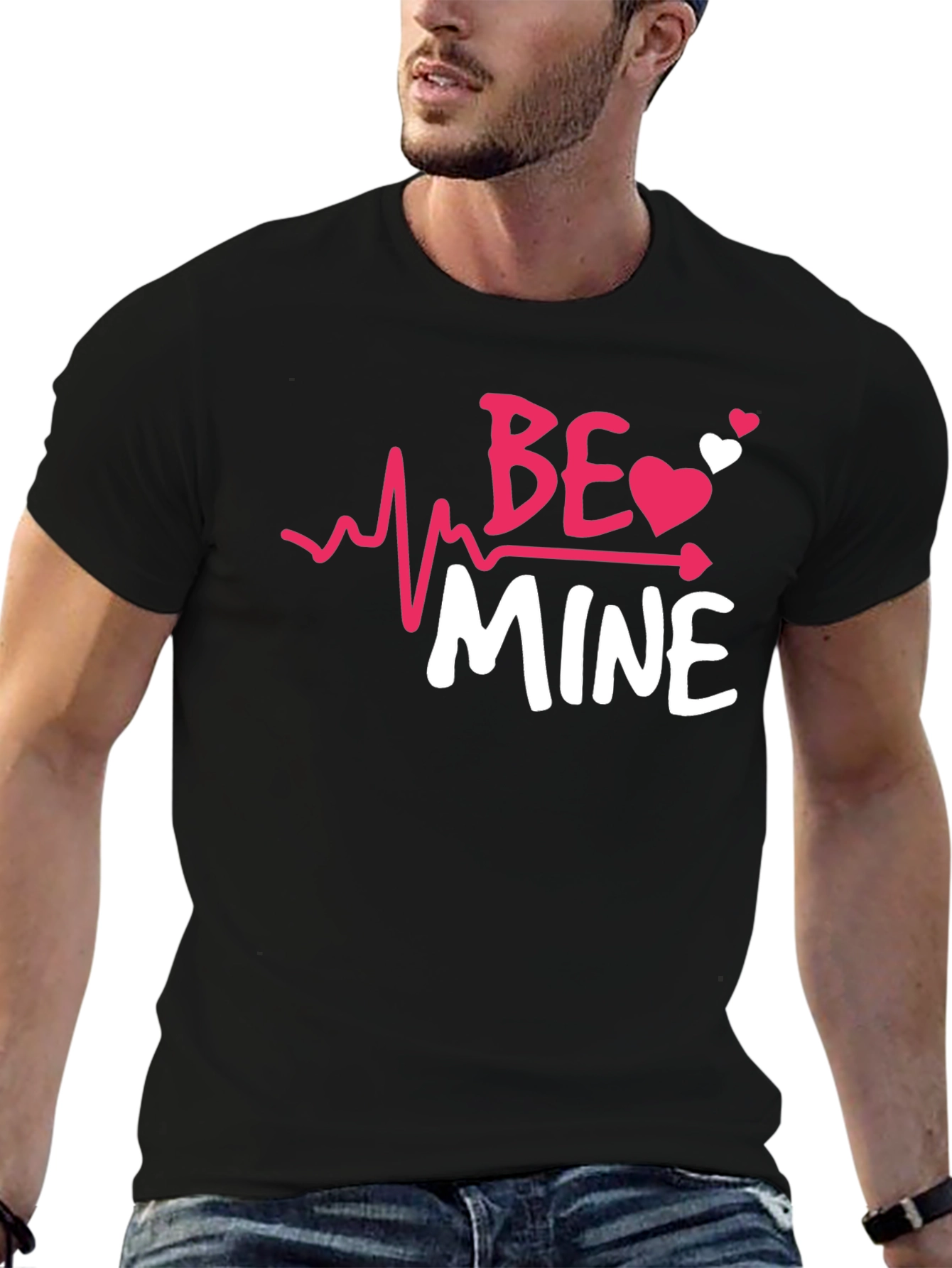 Be Mine Valentines Day Graphic Tee