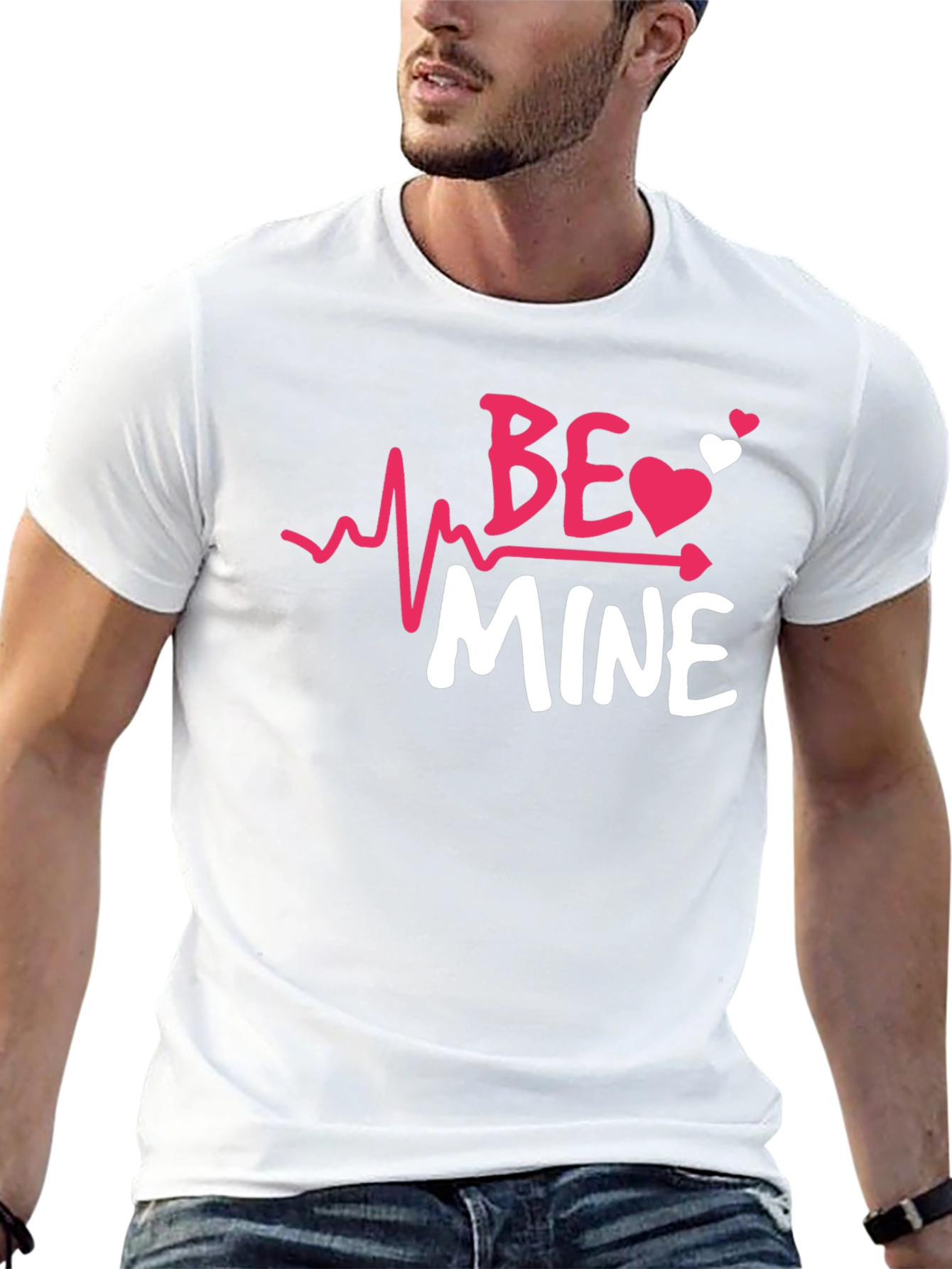 Be Mine Valentines Day Graphic Tee