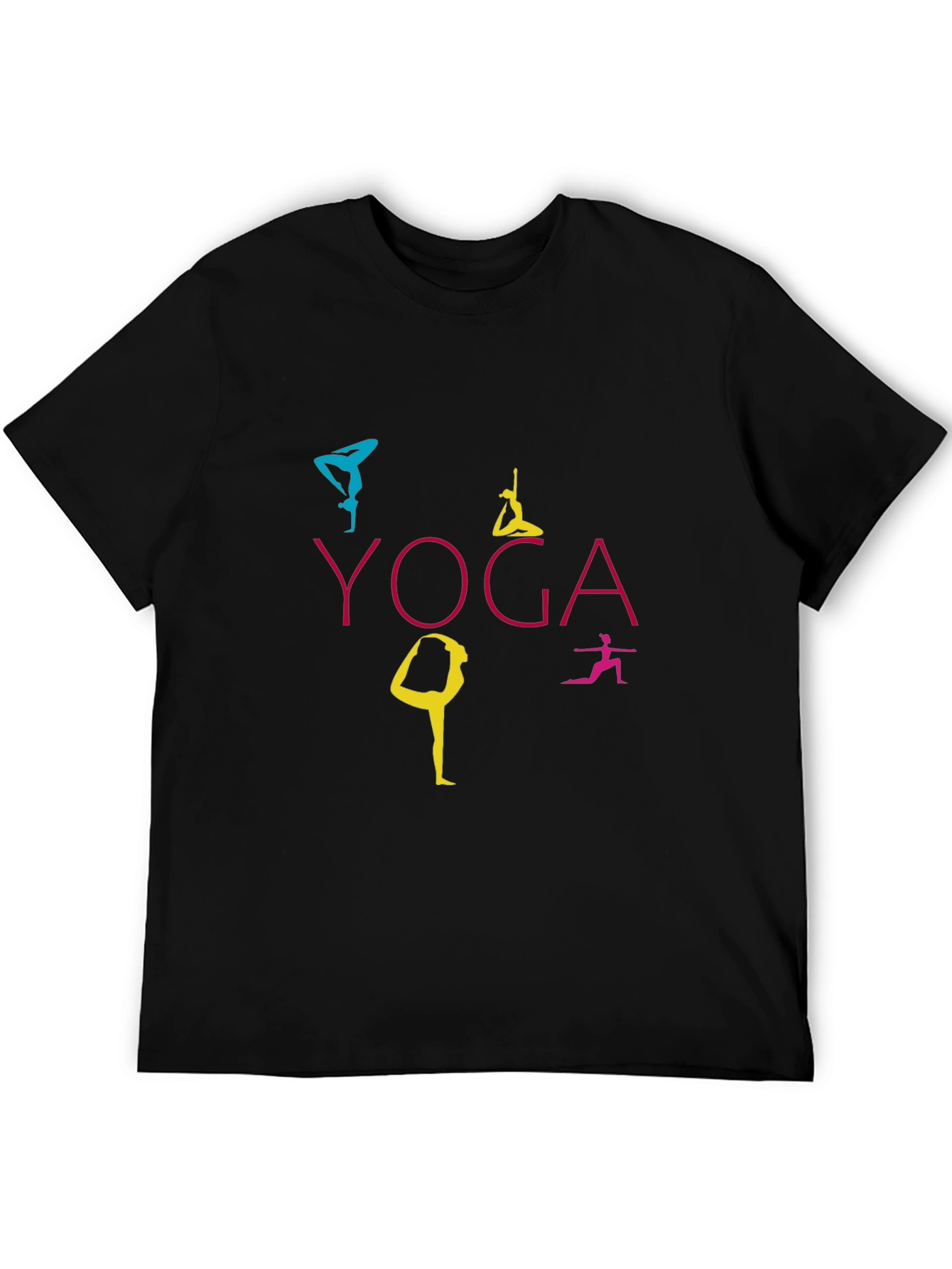 Yoga Graphic Print T-Shirt