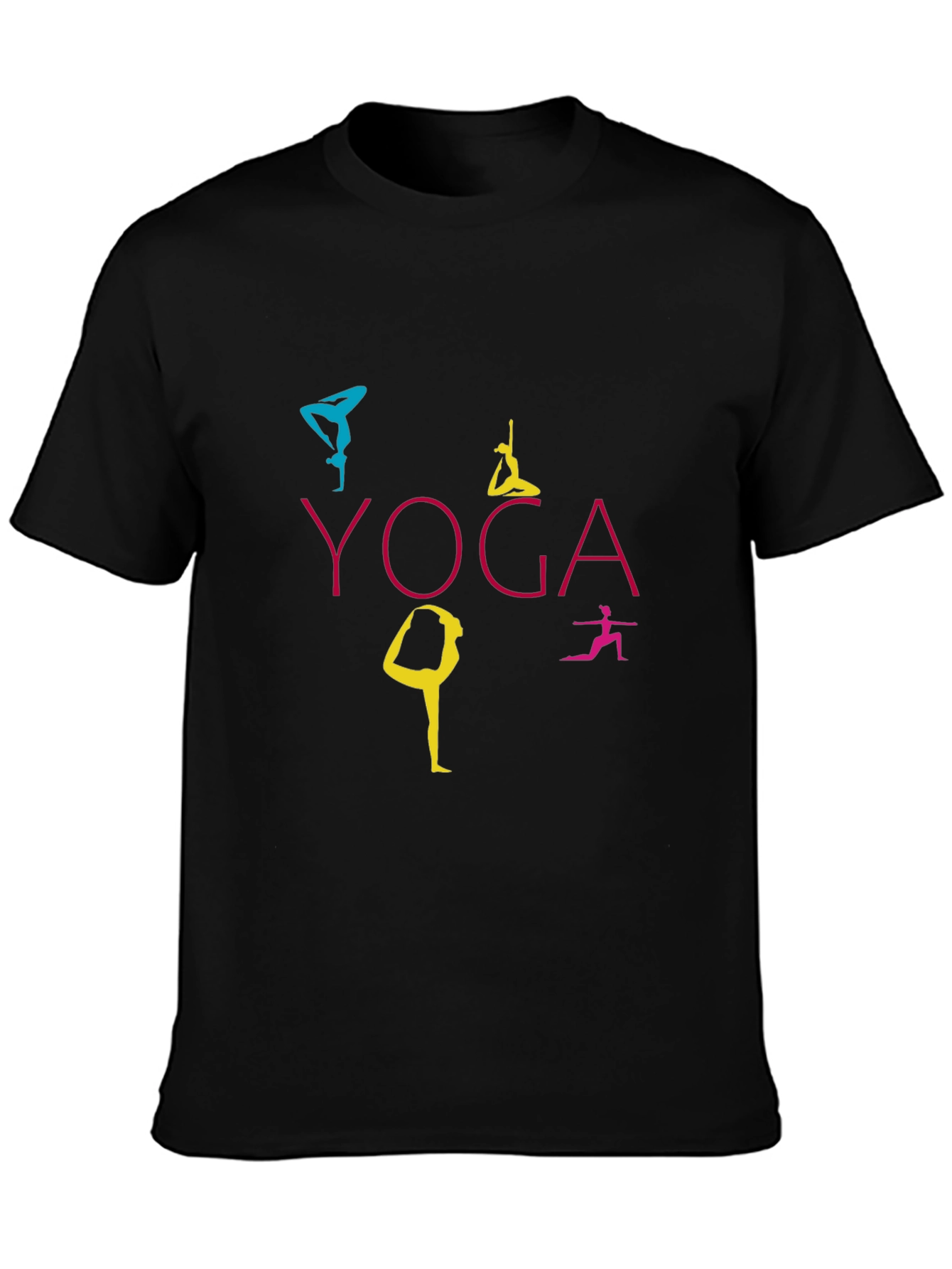 Yoga Graphic Print T-Shirt