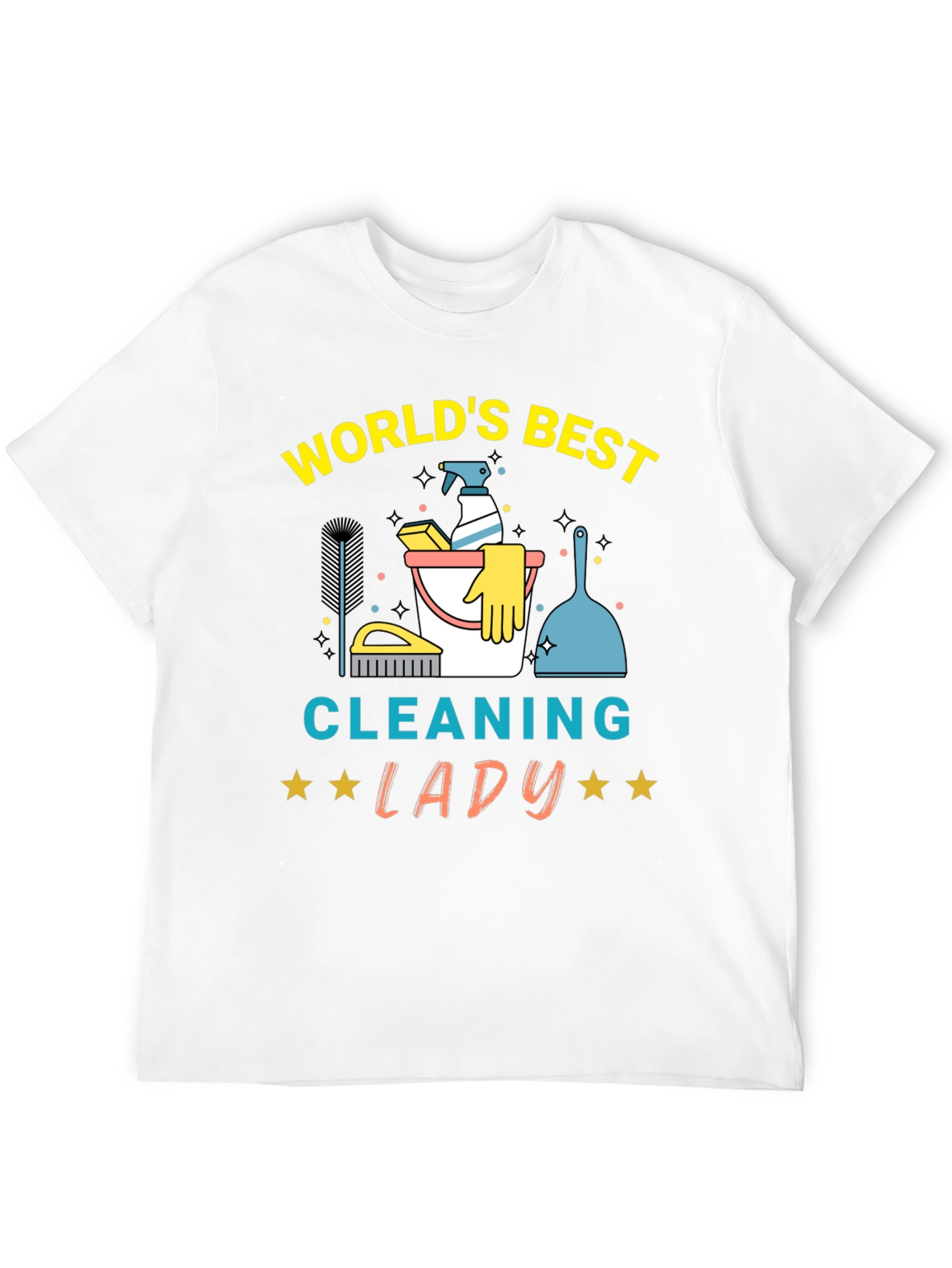 Worlds Best Cleaning Lady T-Shirt