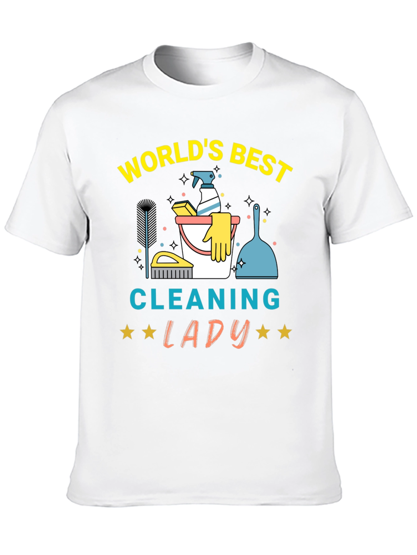Worlds Best Cleaning Lady T-Shirt