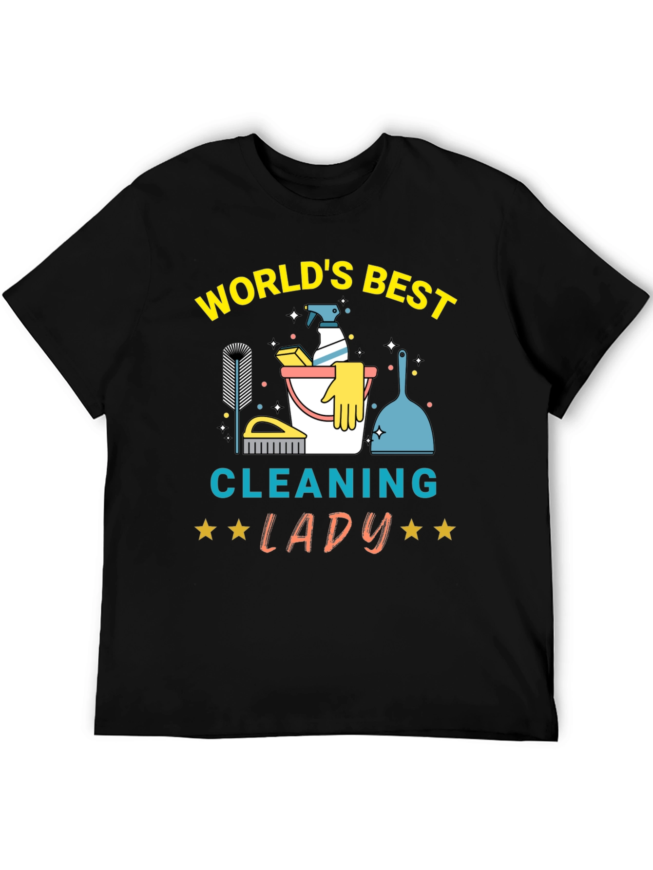 Worlds Best Cleaning Lady T-Shirt