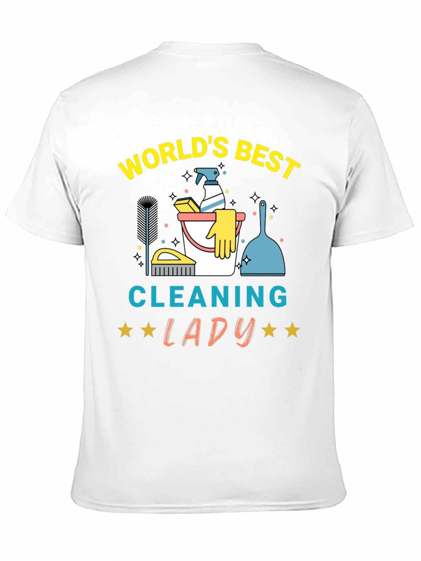 Worlds Best Cleaning Lady T-Shirt