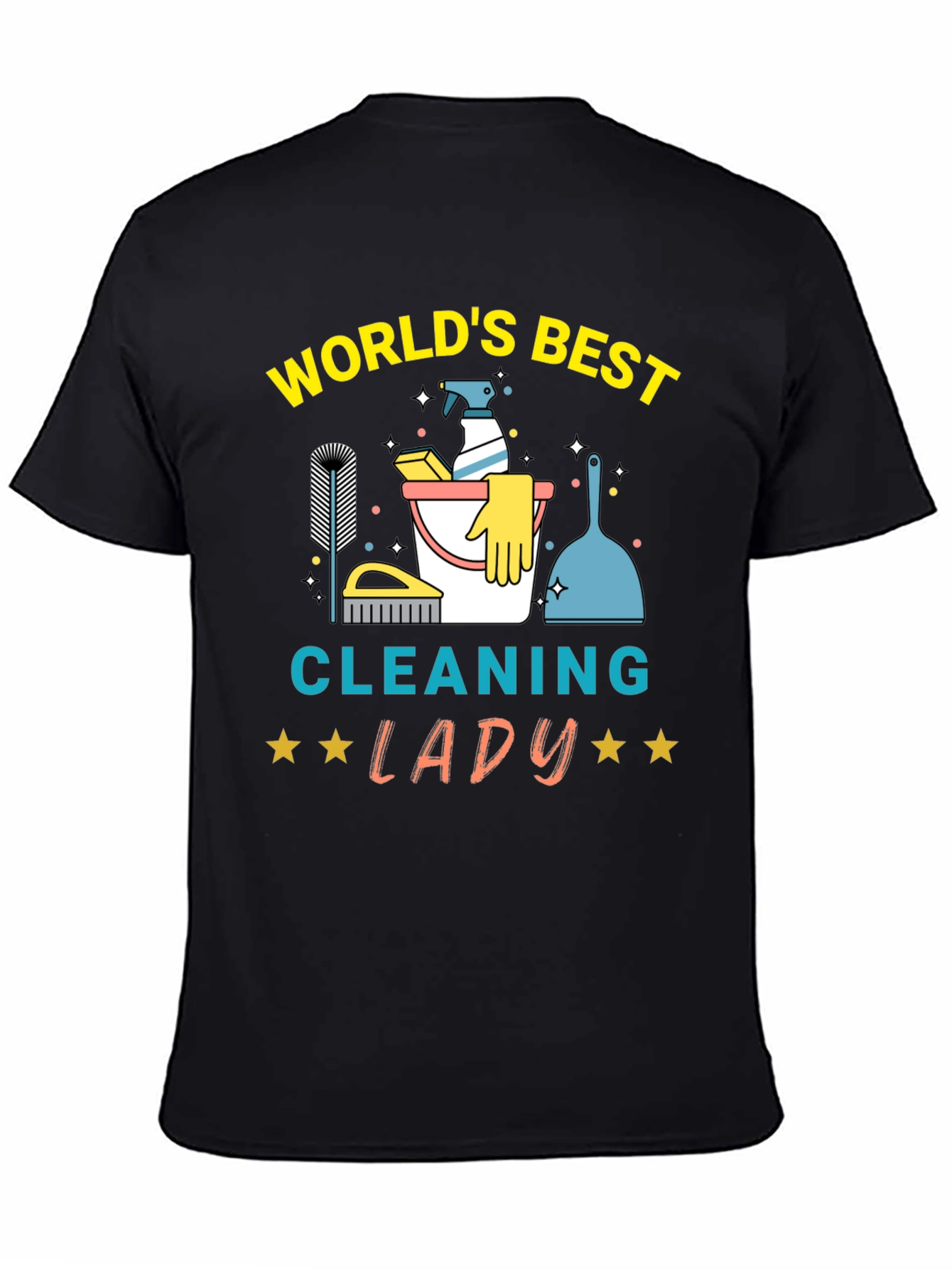 Worlds Best Cleaning Lady T-Shirt