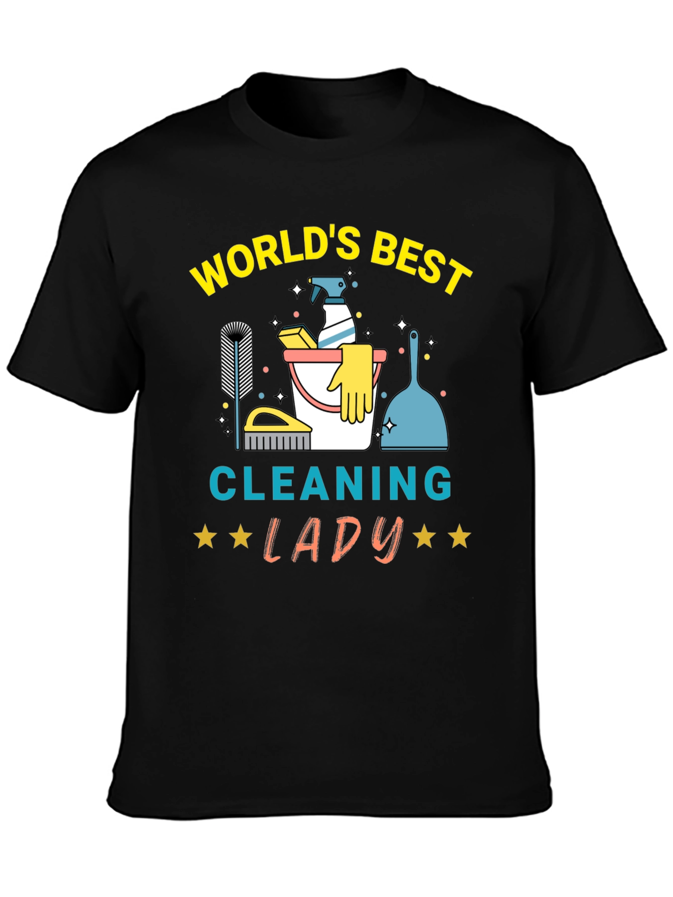 Worlds Best Cleaning Lady T-Shirt