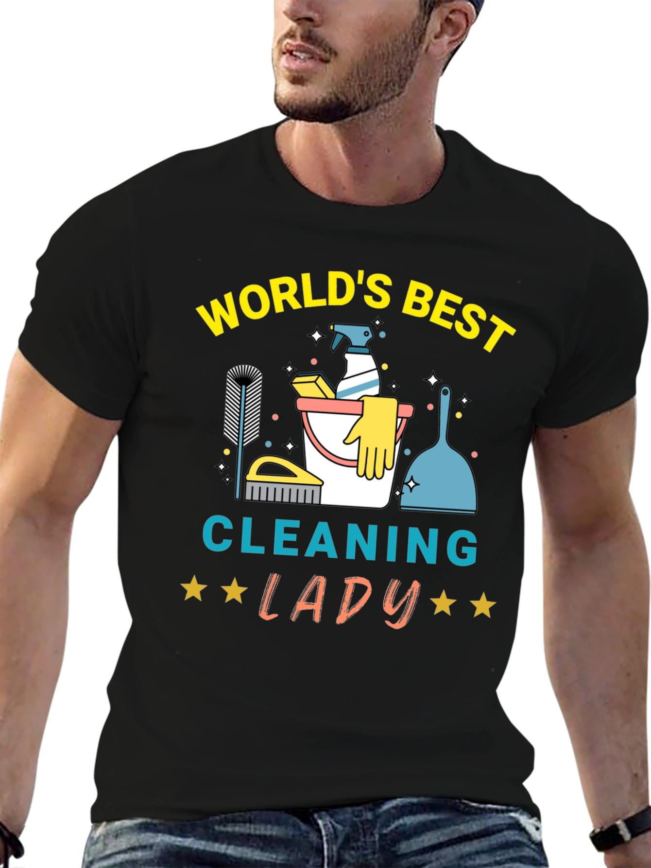 Worlds Best Cleaning Lady T-Shirt