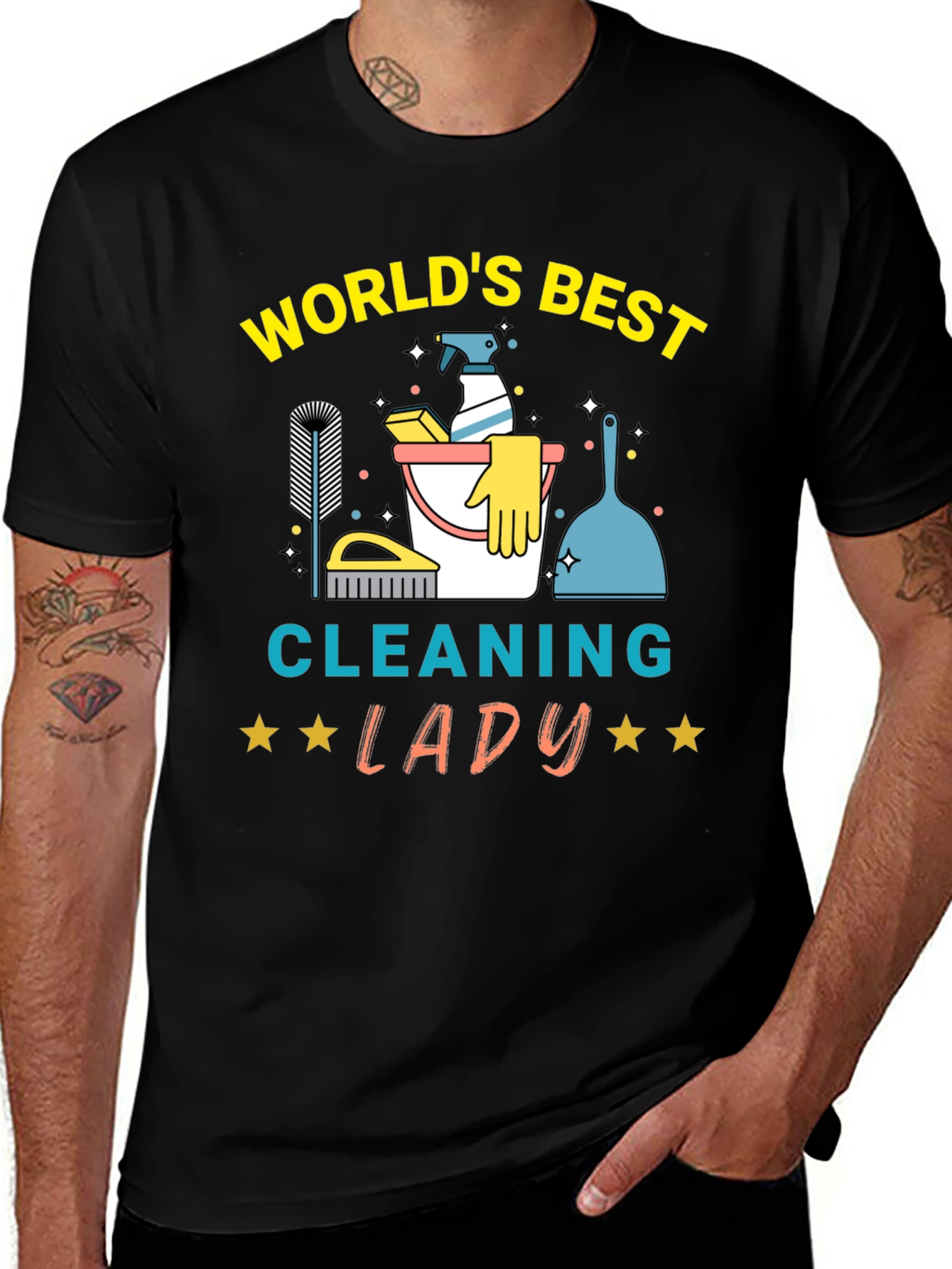 Worlds Best Cleaning Lady T-Shirt