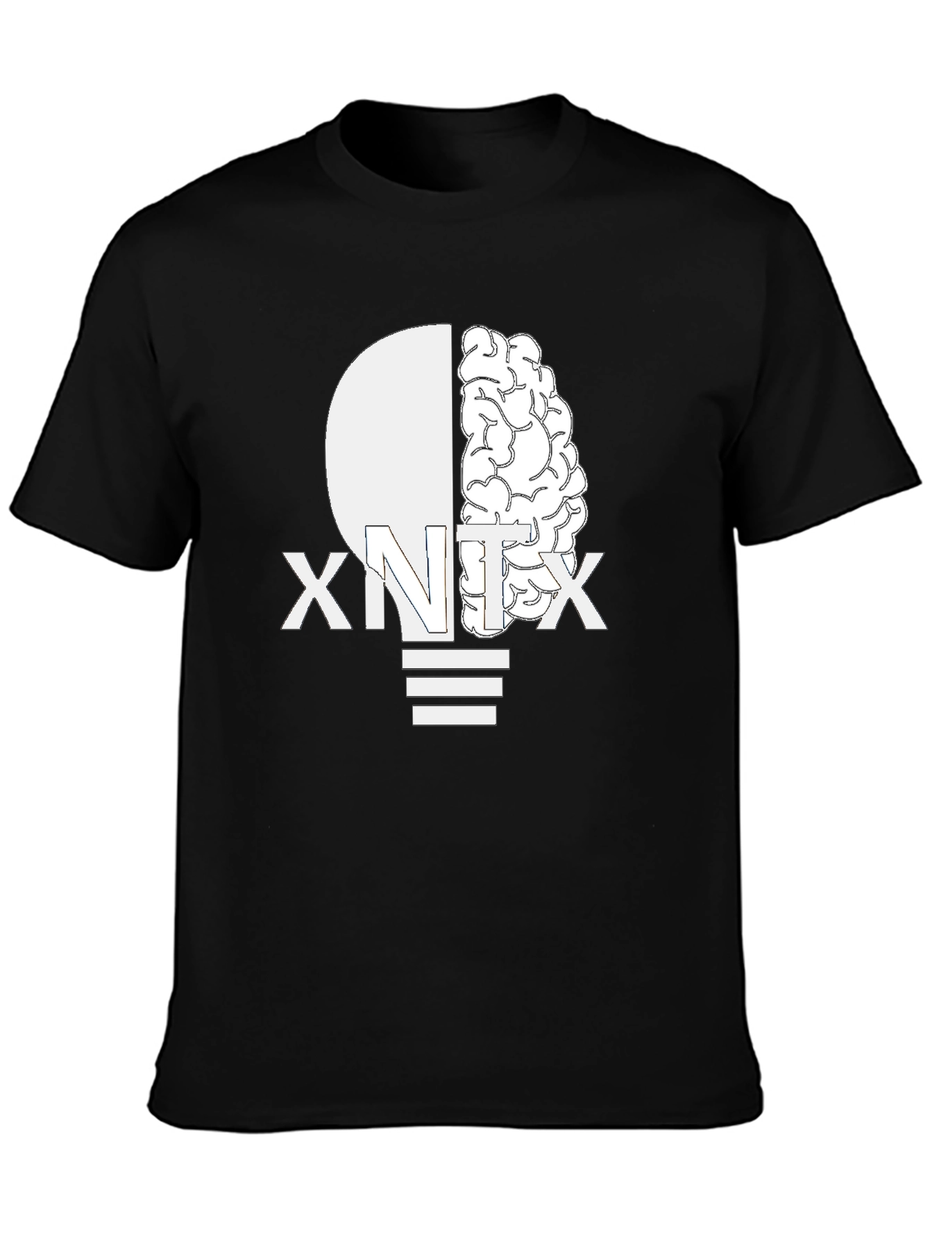 XNTX Brain Power Graphic Tee - Black
