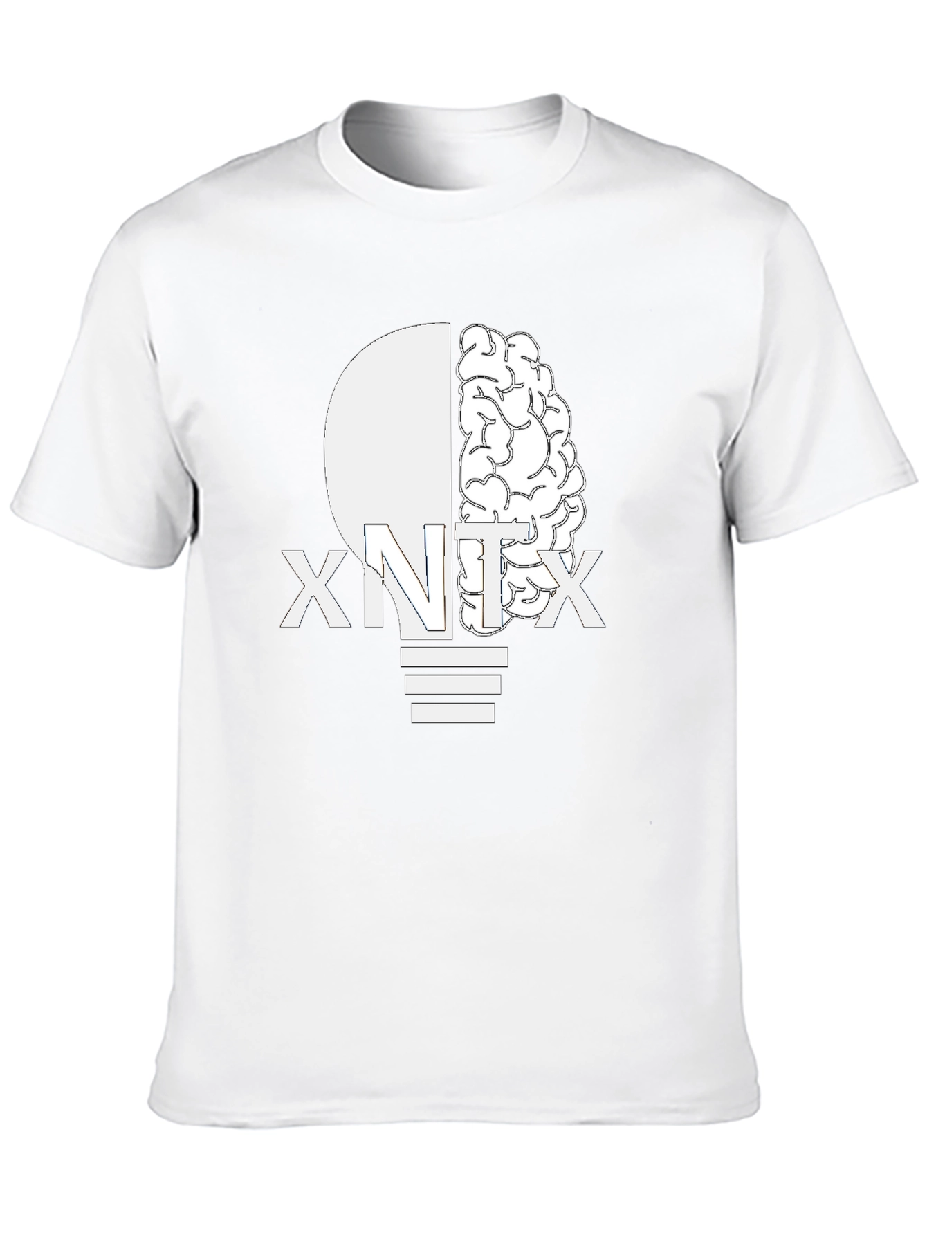 XNTX Brain Power Graphic Tee - Black