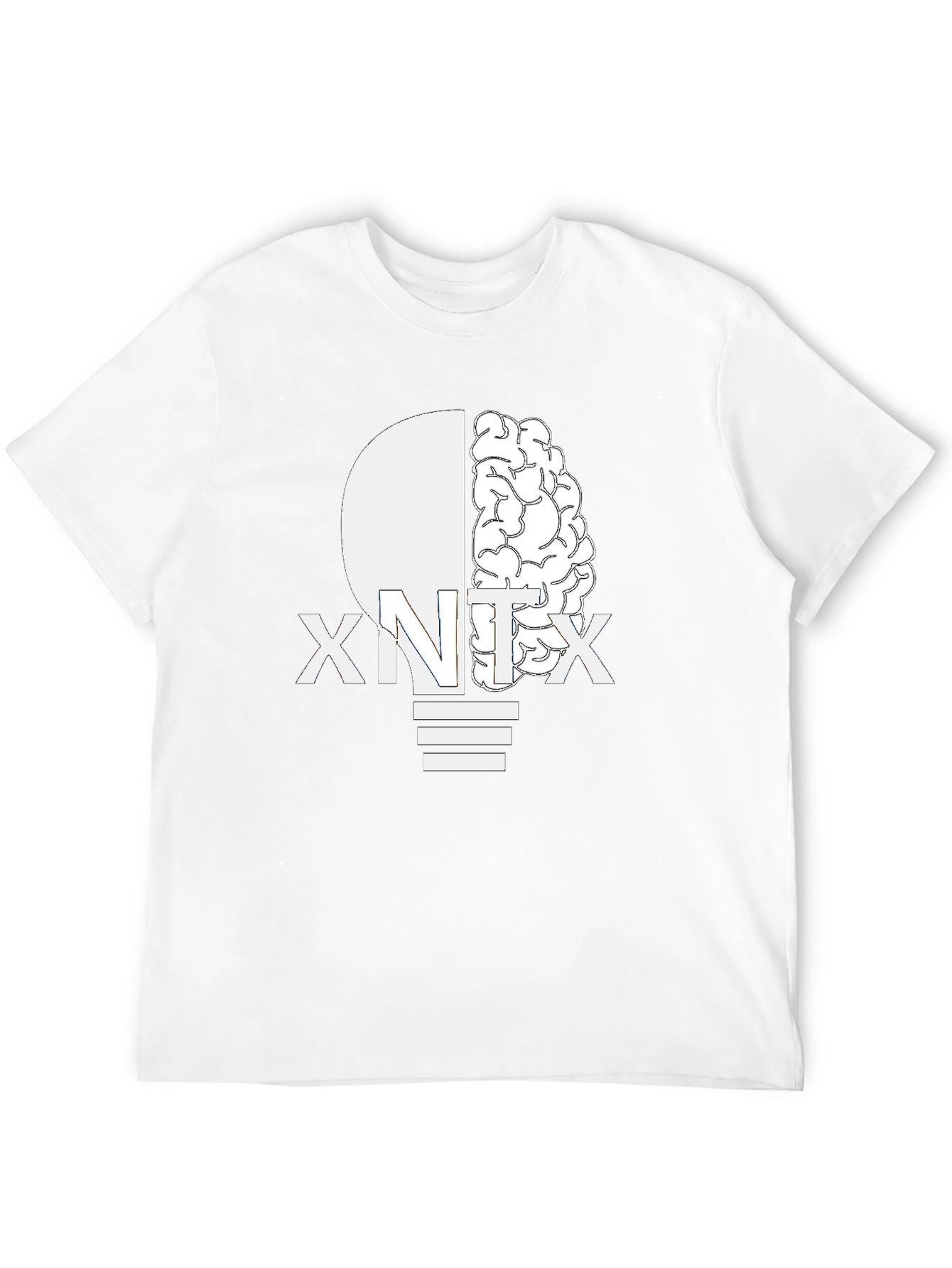 XNTX Brain Power Graphic Tee - Black