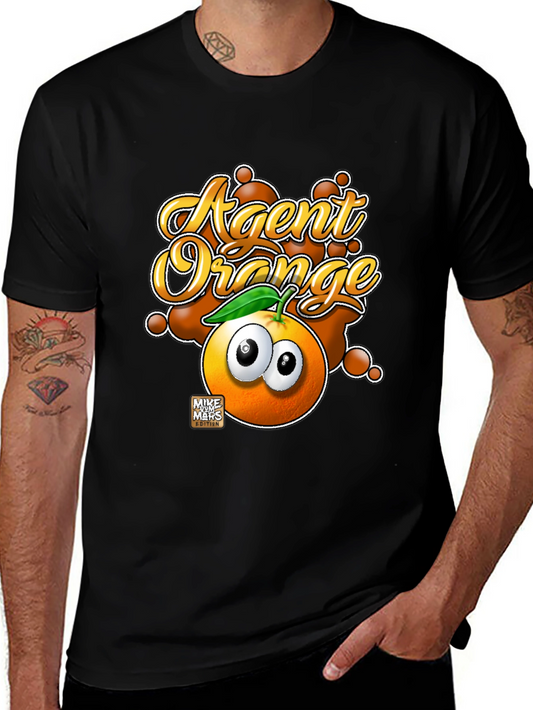 Agent Orange Graphic Print T-Shirt