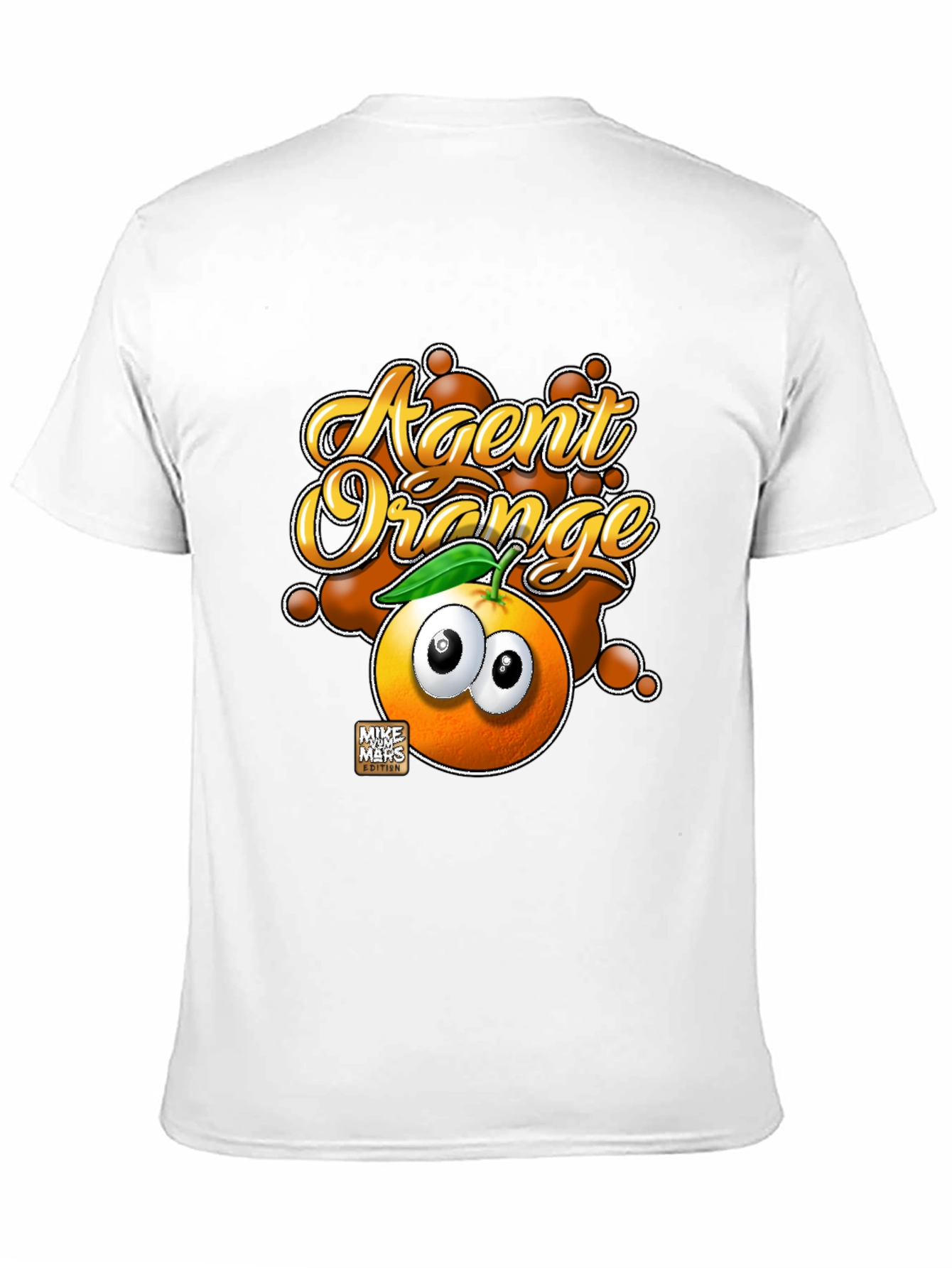 Agent Orange Graphic Print T-Shirt