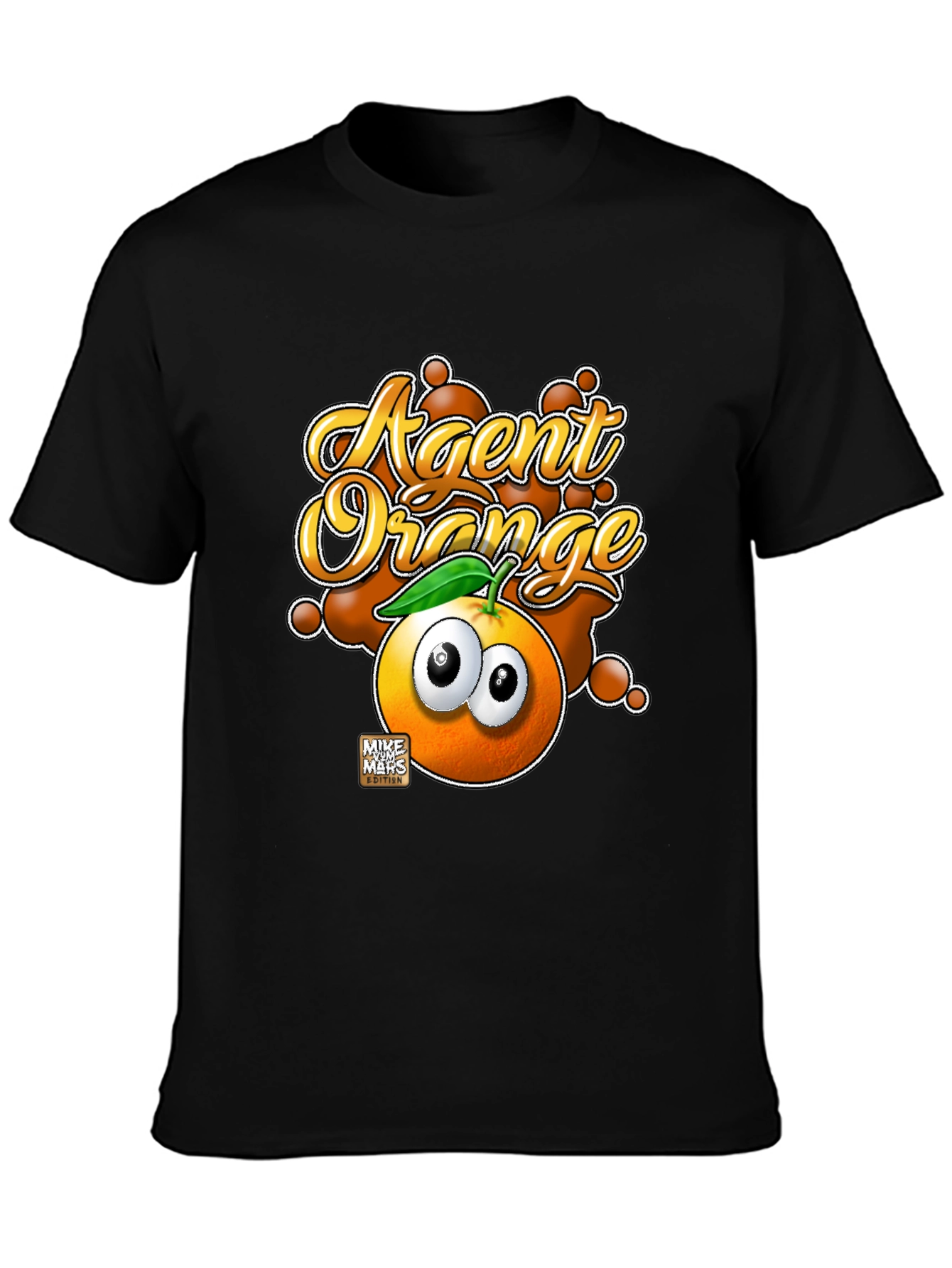 Agent Orange Graphic Print T-Shirt