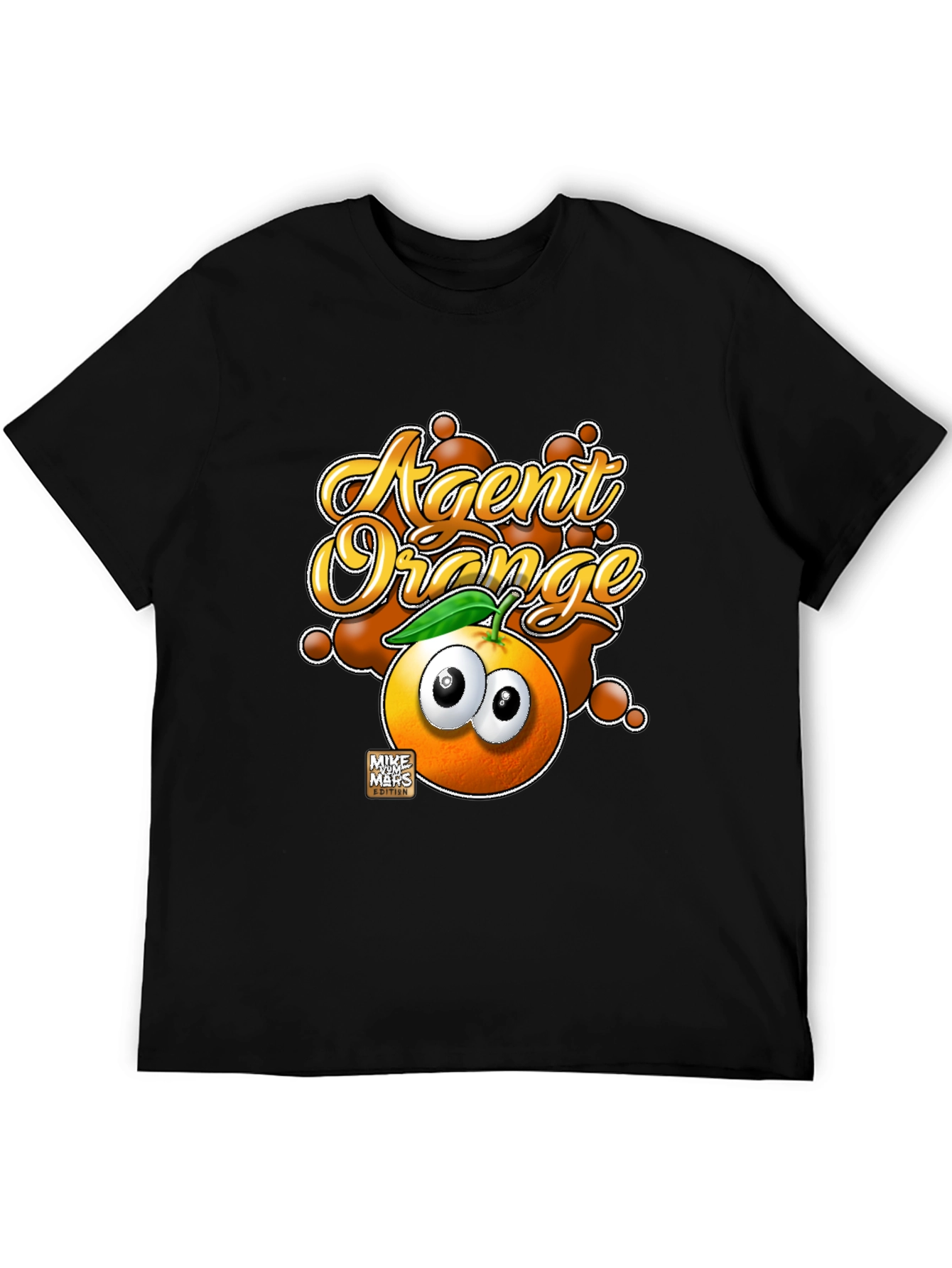 Agent Orange Graphic Print T-Shirt
