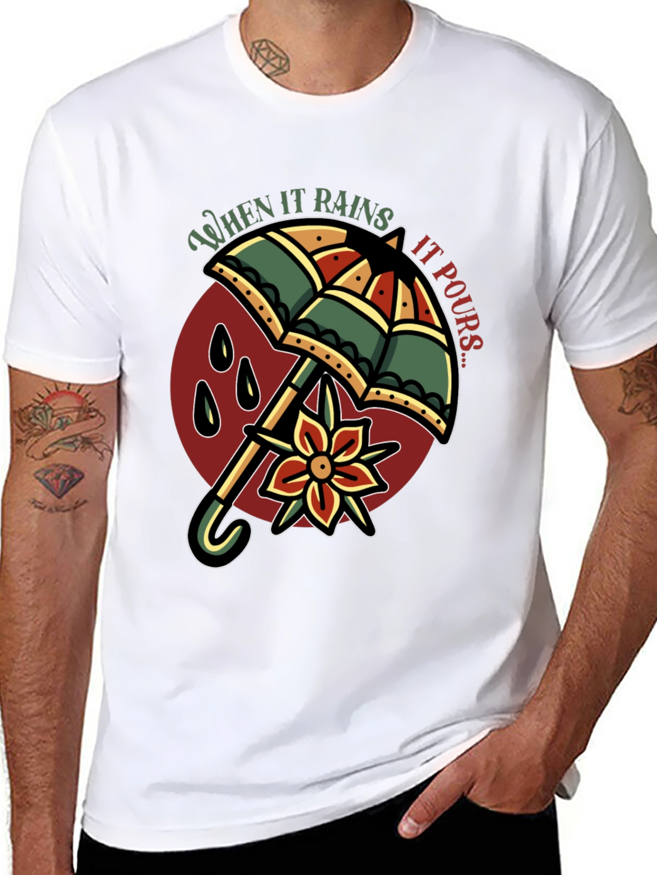 When it Rains it Pours Graphic Tee