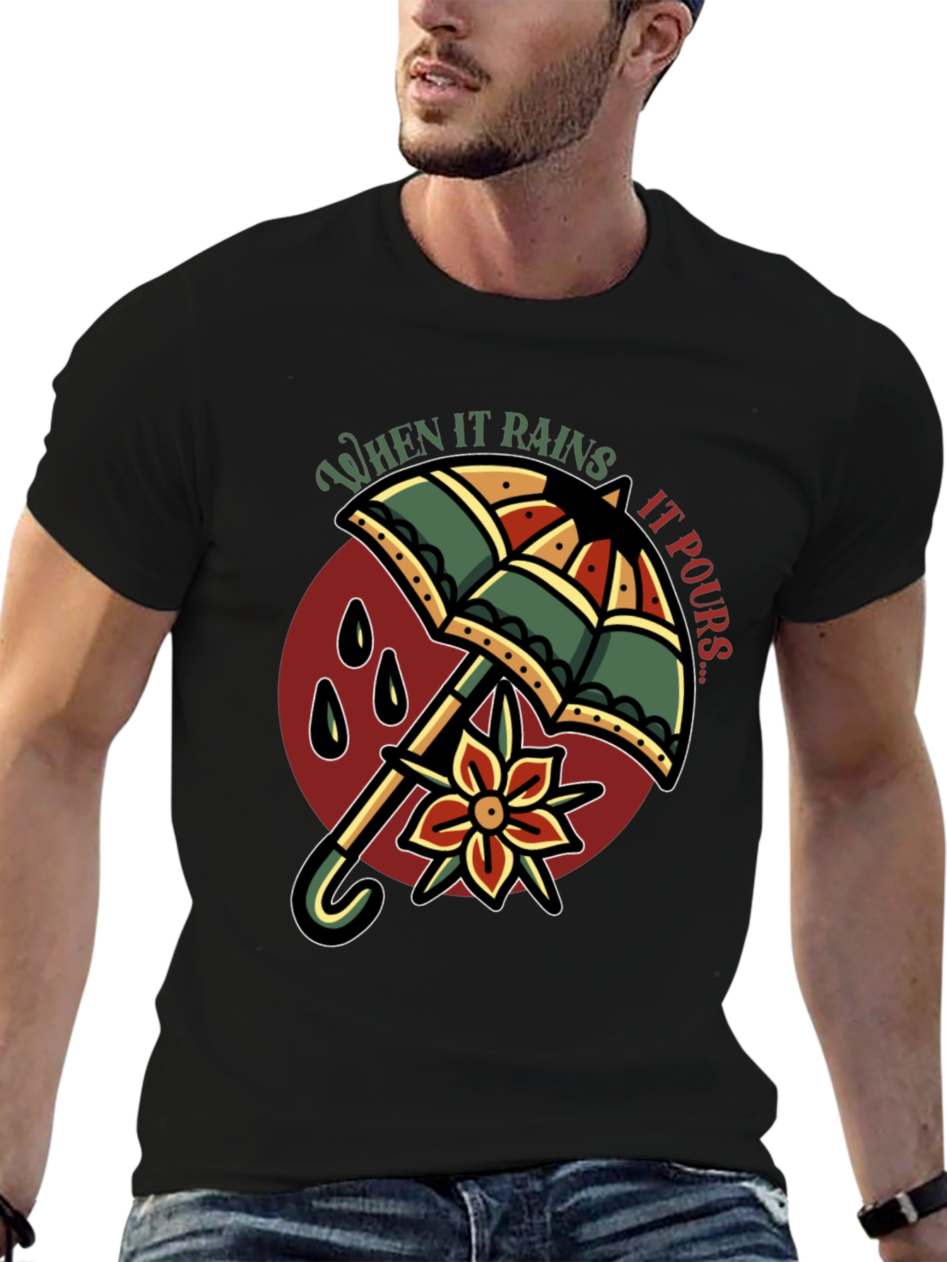 When it Rains it Pours Graphic Tee