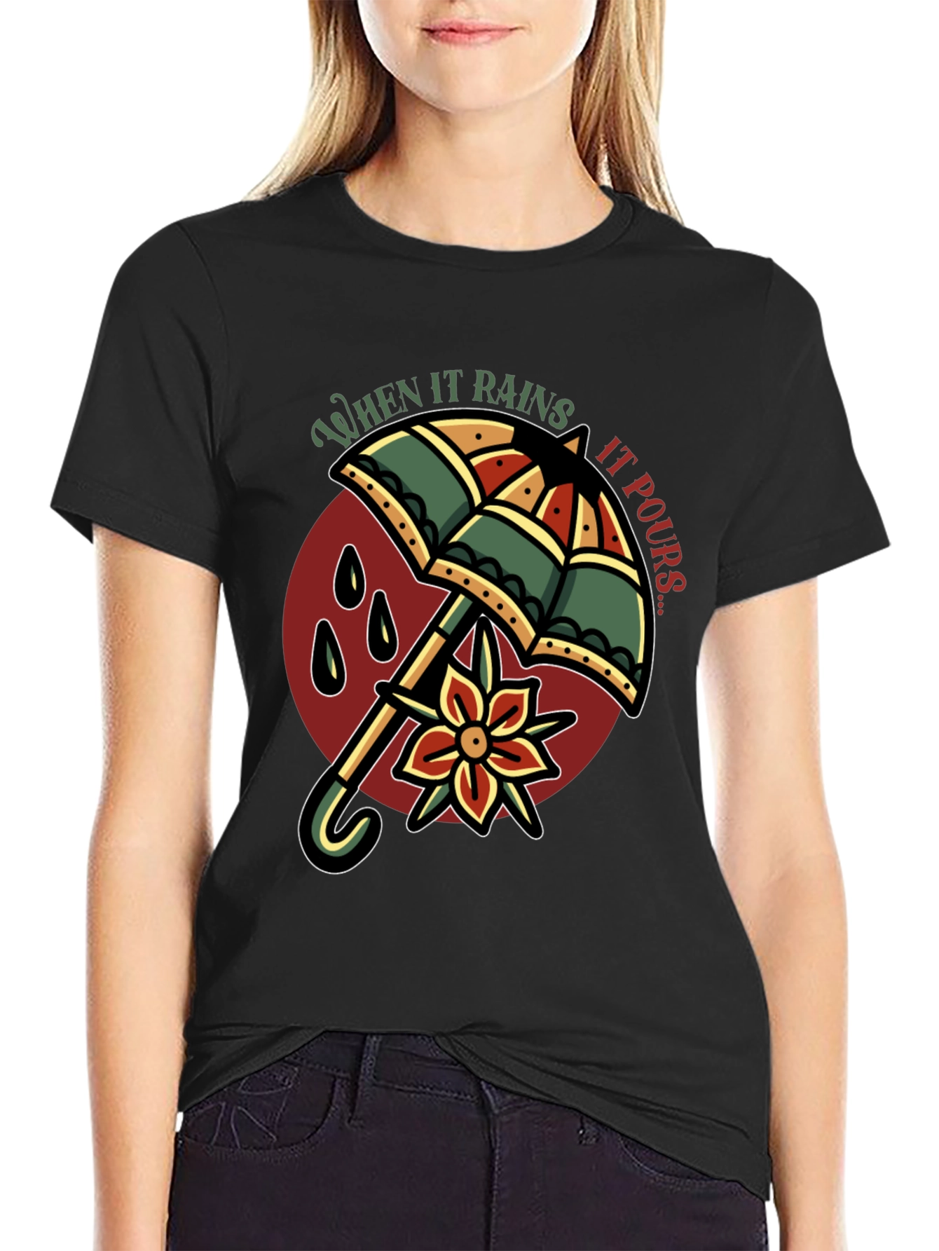 When it Rains it Pours Graphic Tee