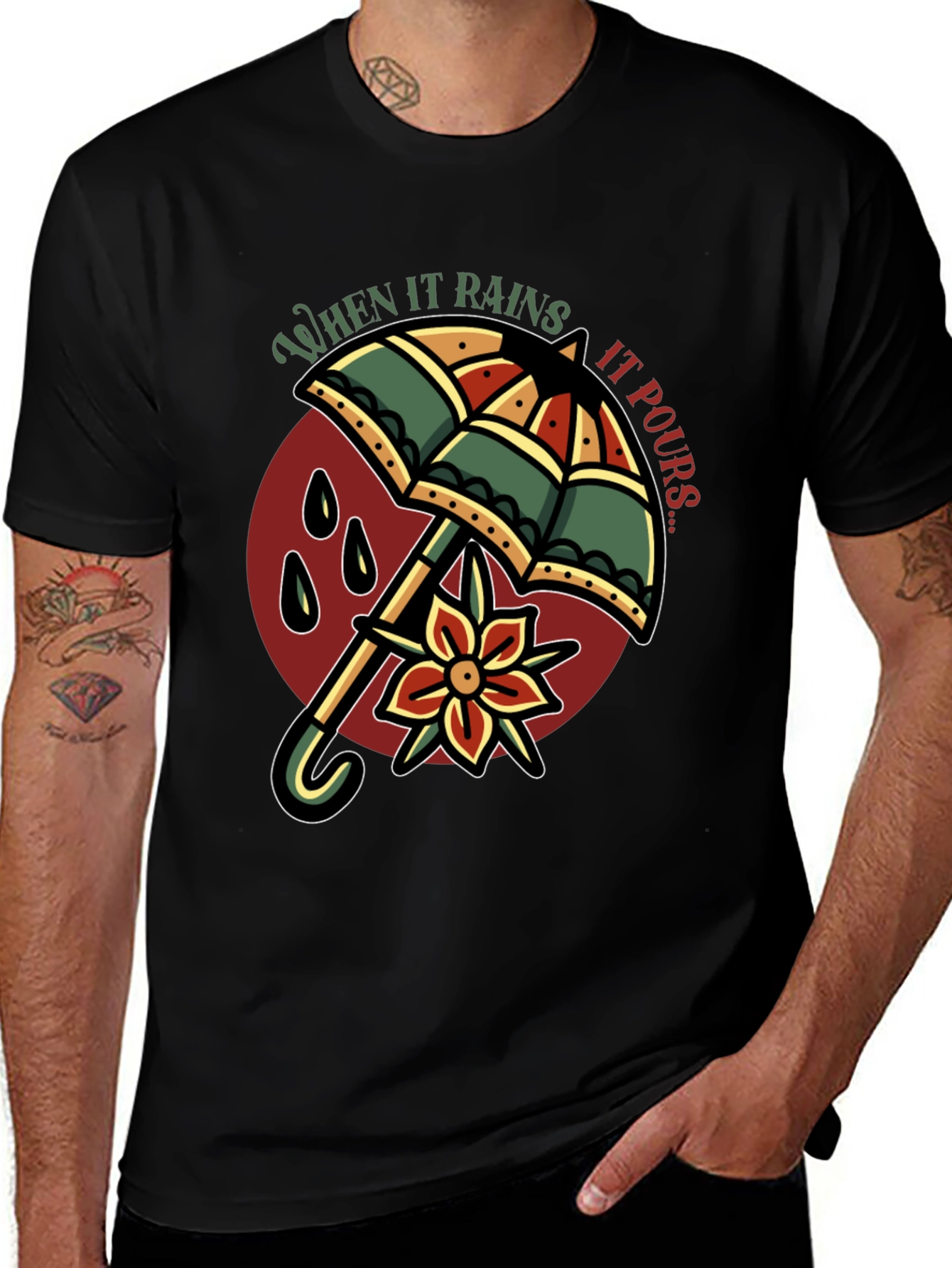 When it Rains it Pours Graphic Tee