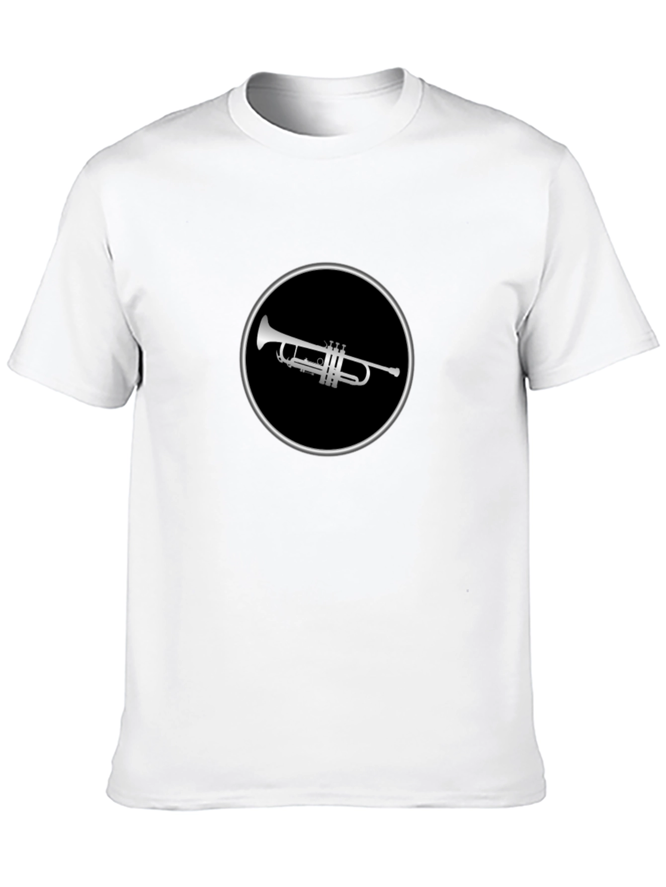 Trumpet Graphic Tee - Stylish Music Lover Shirt