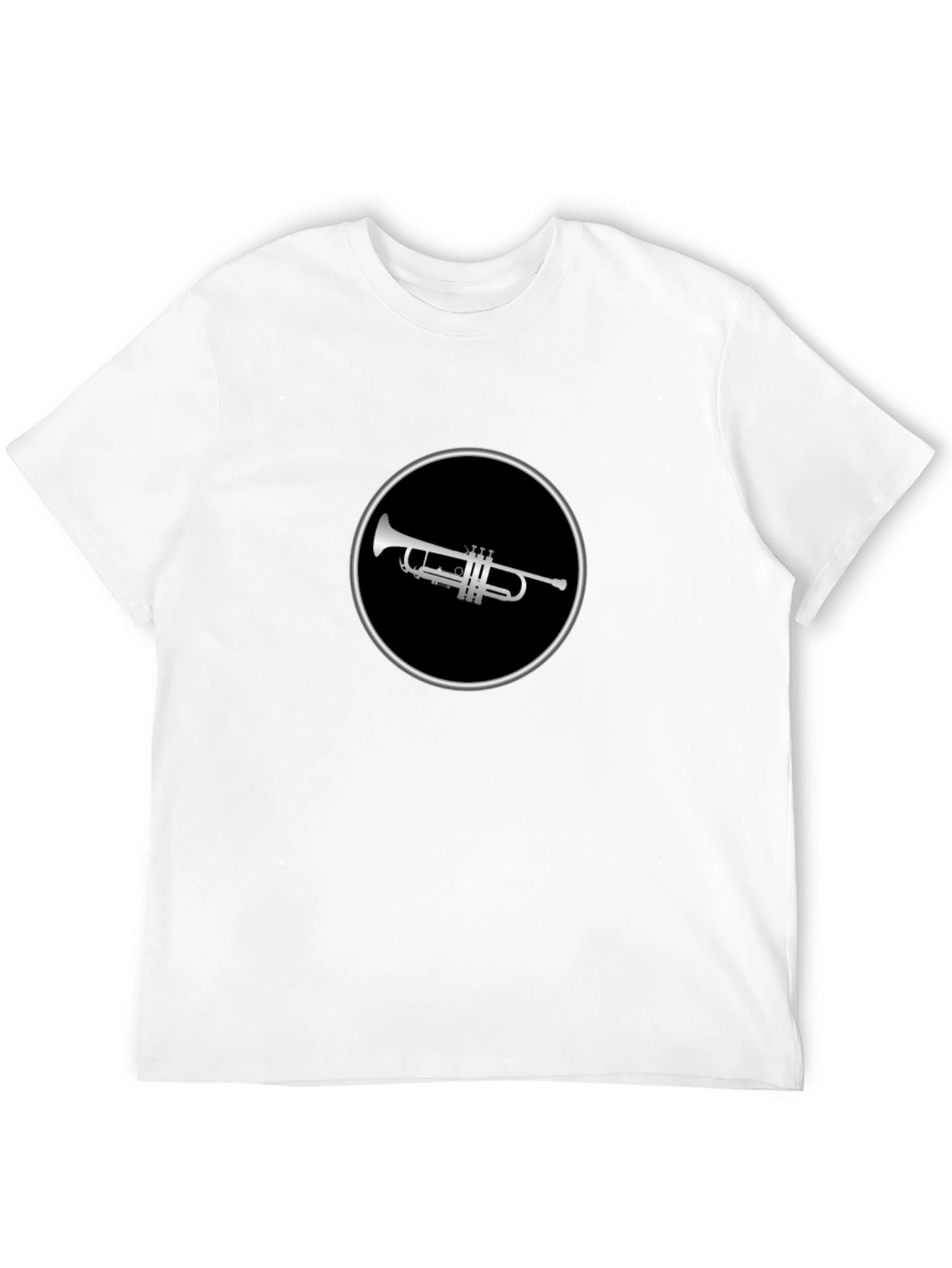 Trumpet Graphic Tee - Stylish Music Lover Shirt
