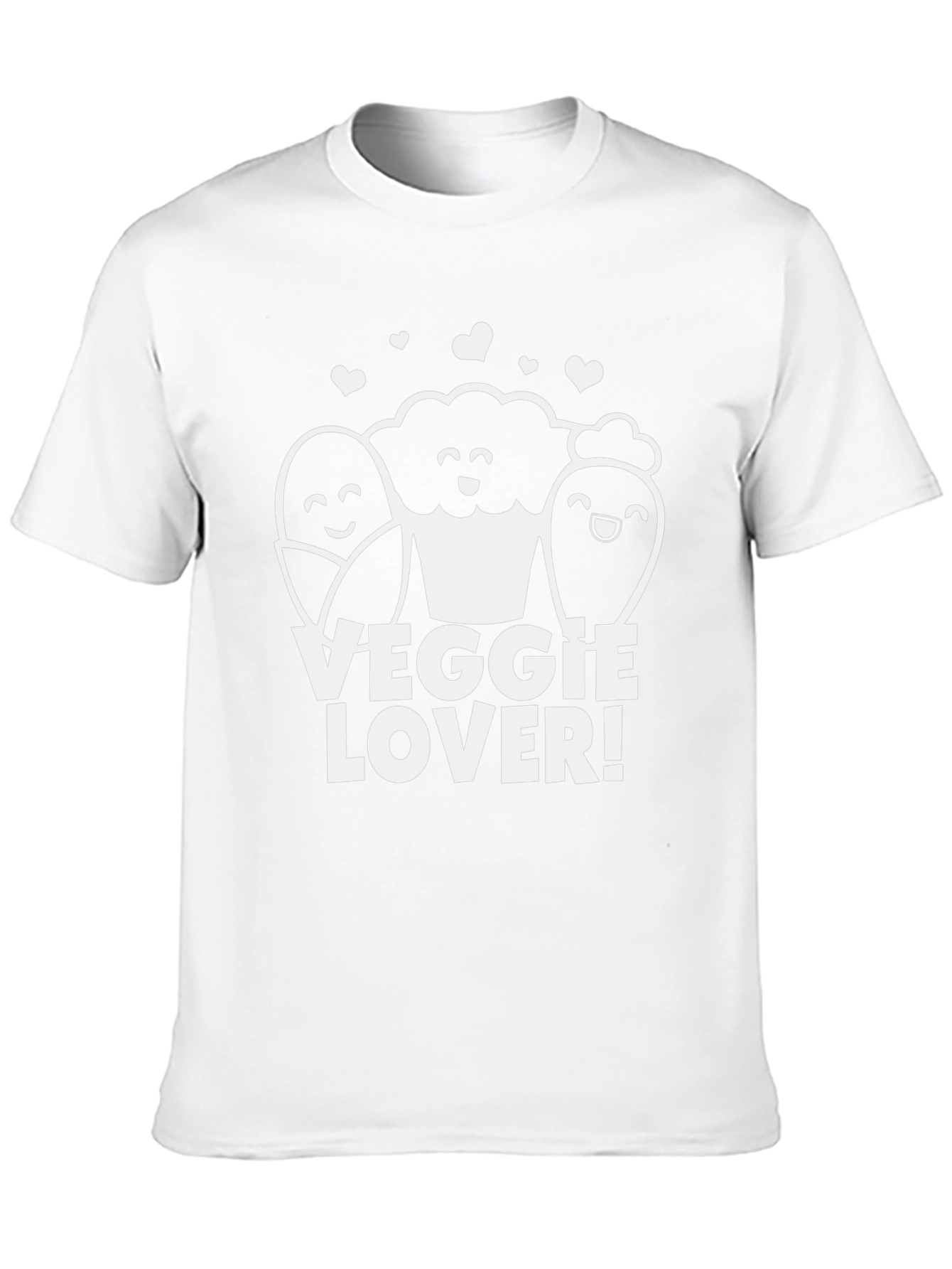 Veggie Lover T-Shirt - Cute Vegan Design