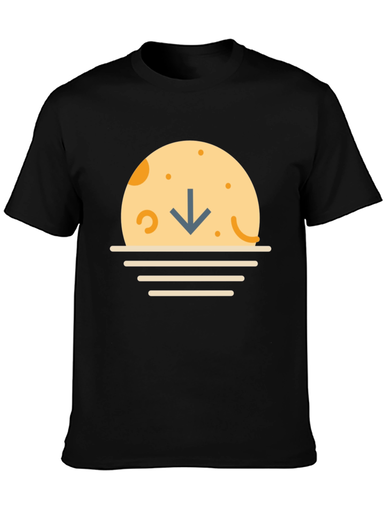 Sunset Arrow Graphic T-Shirt - Casual Comfort