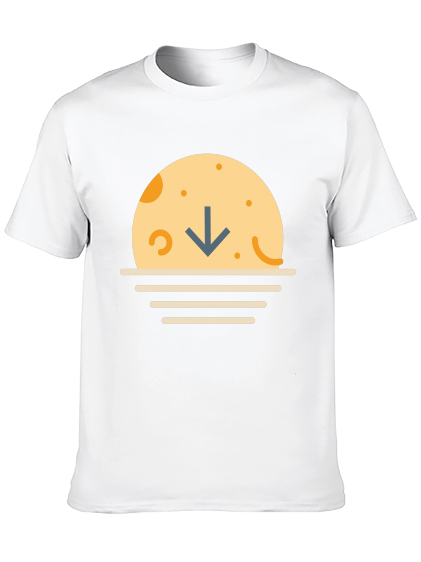 Sunset Arrow Graphic T-Shirt - Casual Comfort