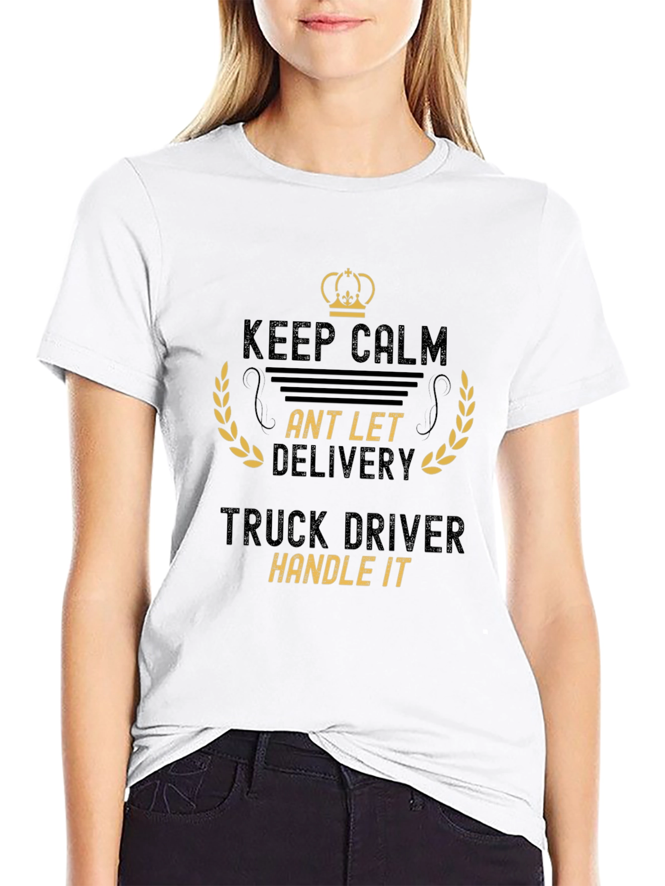 Truck Driver Keep Calm T-Shirt