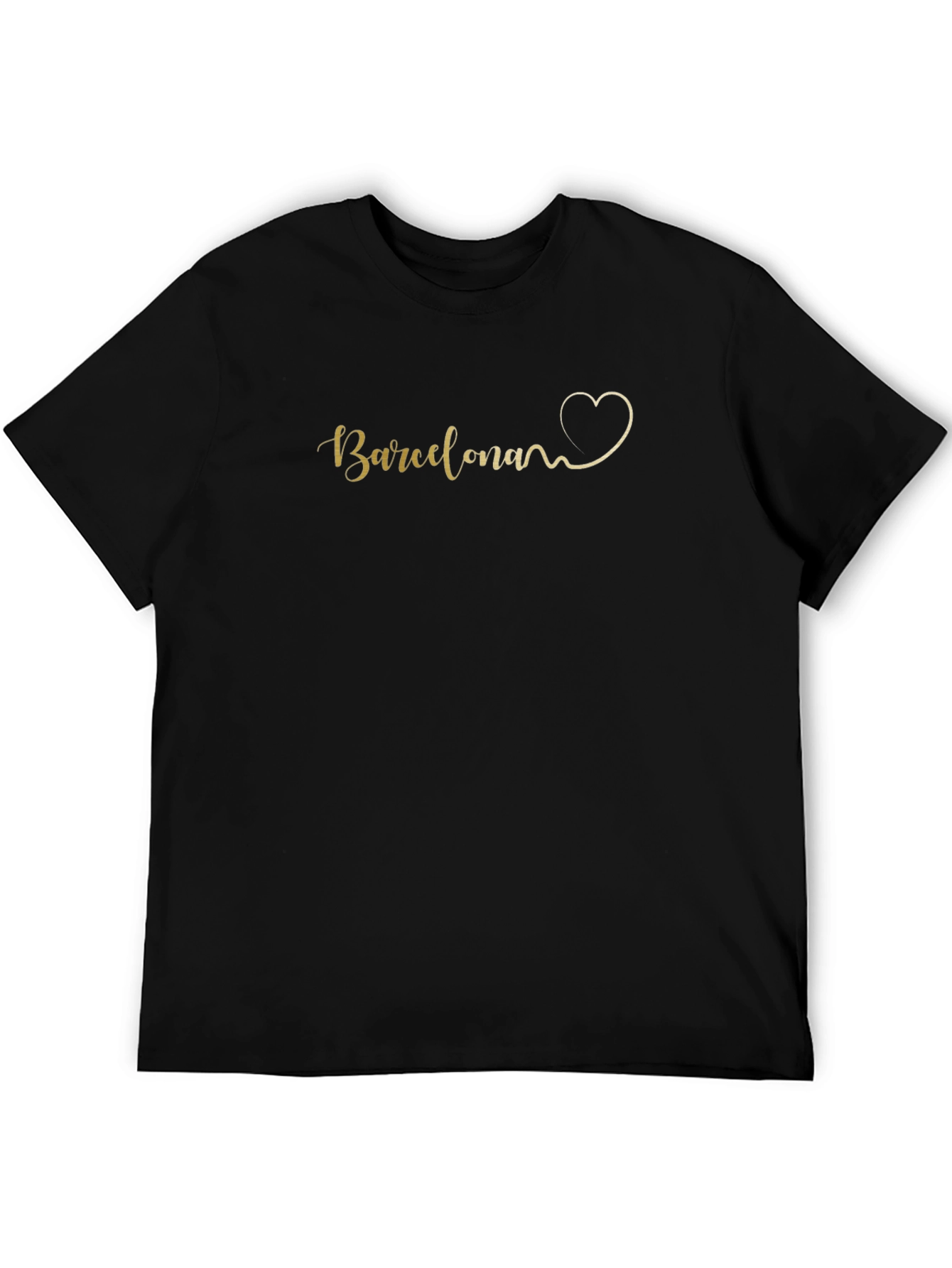 Barcelona Heartbeat T-Shirt - Stylish City Pride