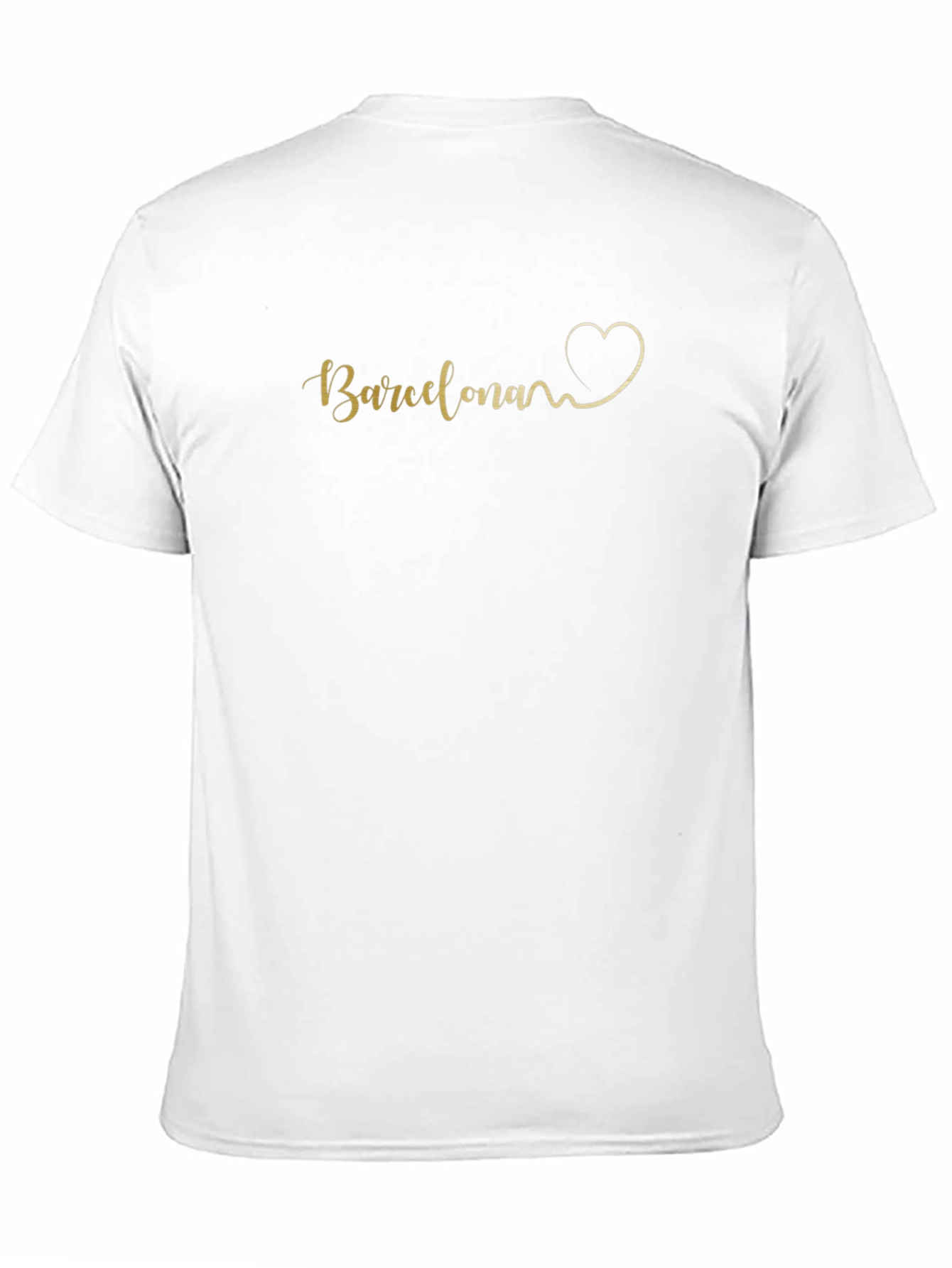 Barcelona Heartbeat T-Shirt - Stylish City Pride