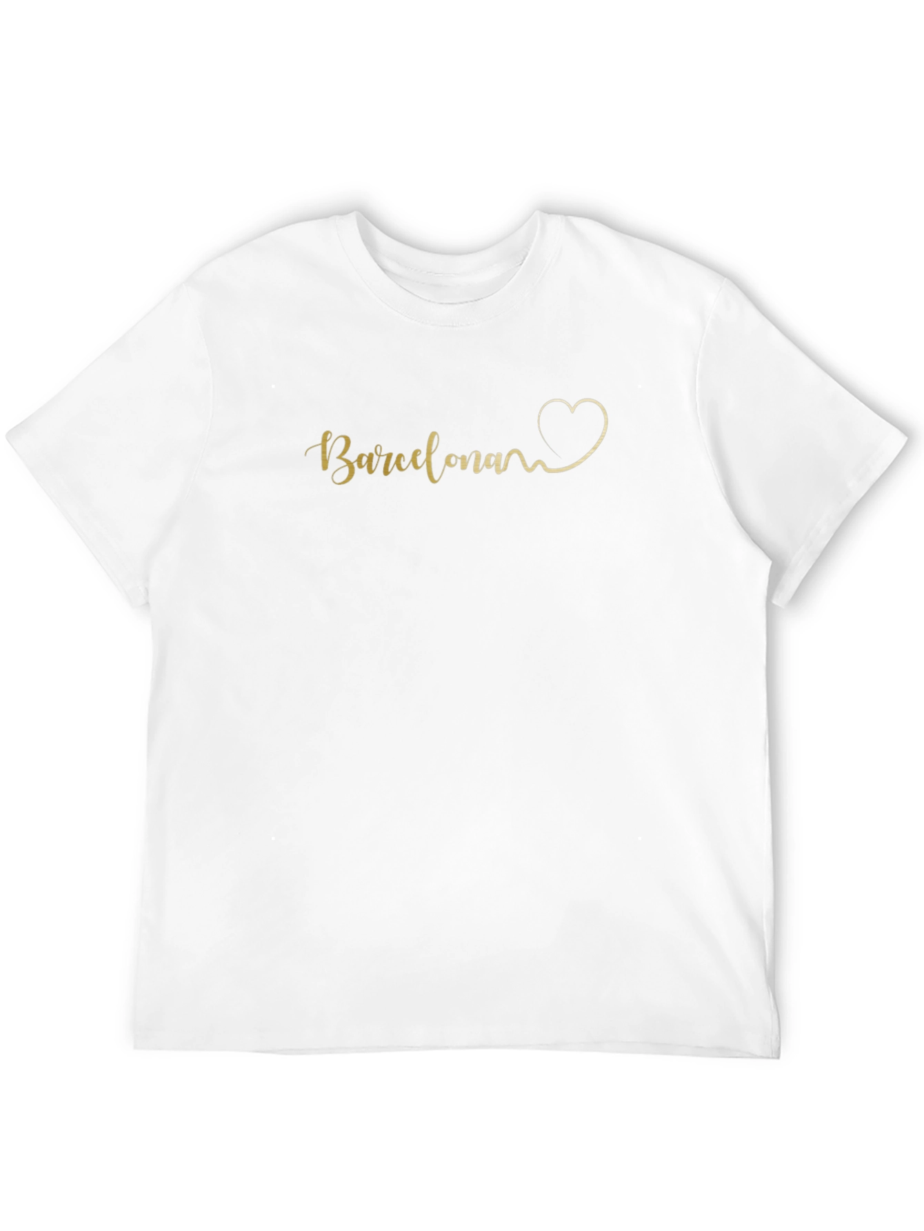 Barcelona Heartbeat T-Shirt - Stylish City Pride