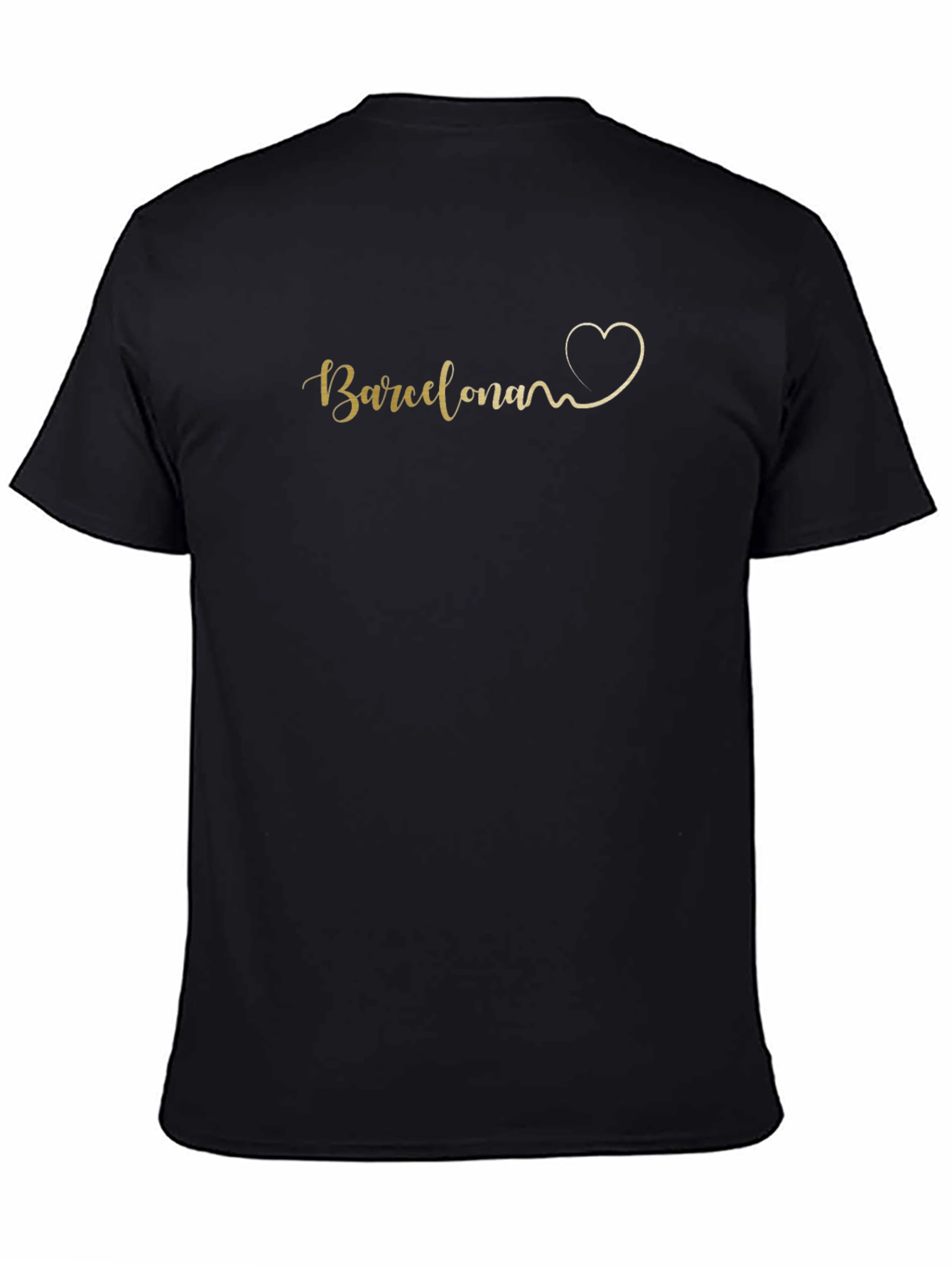 Barcelona Heartbeat T-Shirt - Stylish City Pride