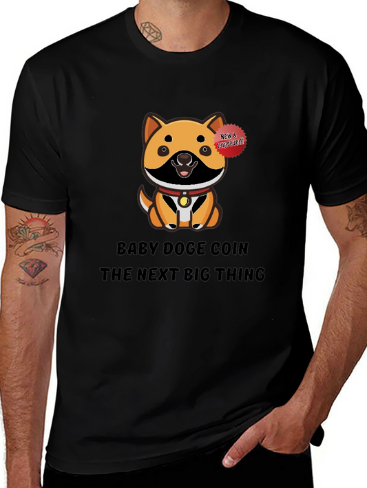 Baby Doge Coin Black T-Shirt - Next Big Thing
