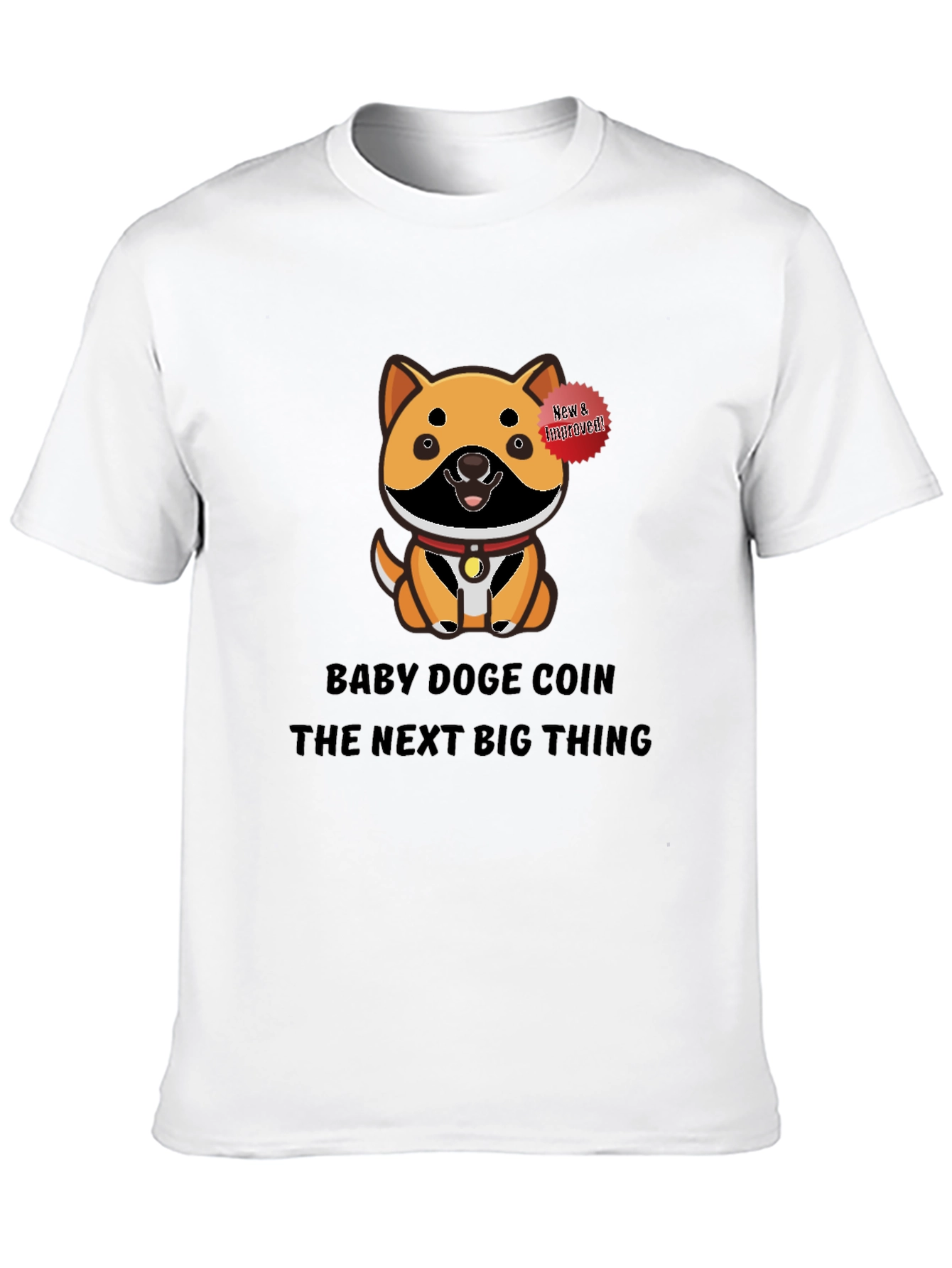 Baby Doge Coin Black T-Shirt - Next Big Thing