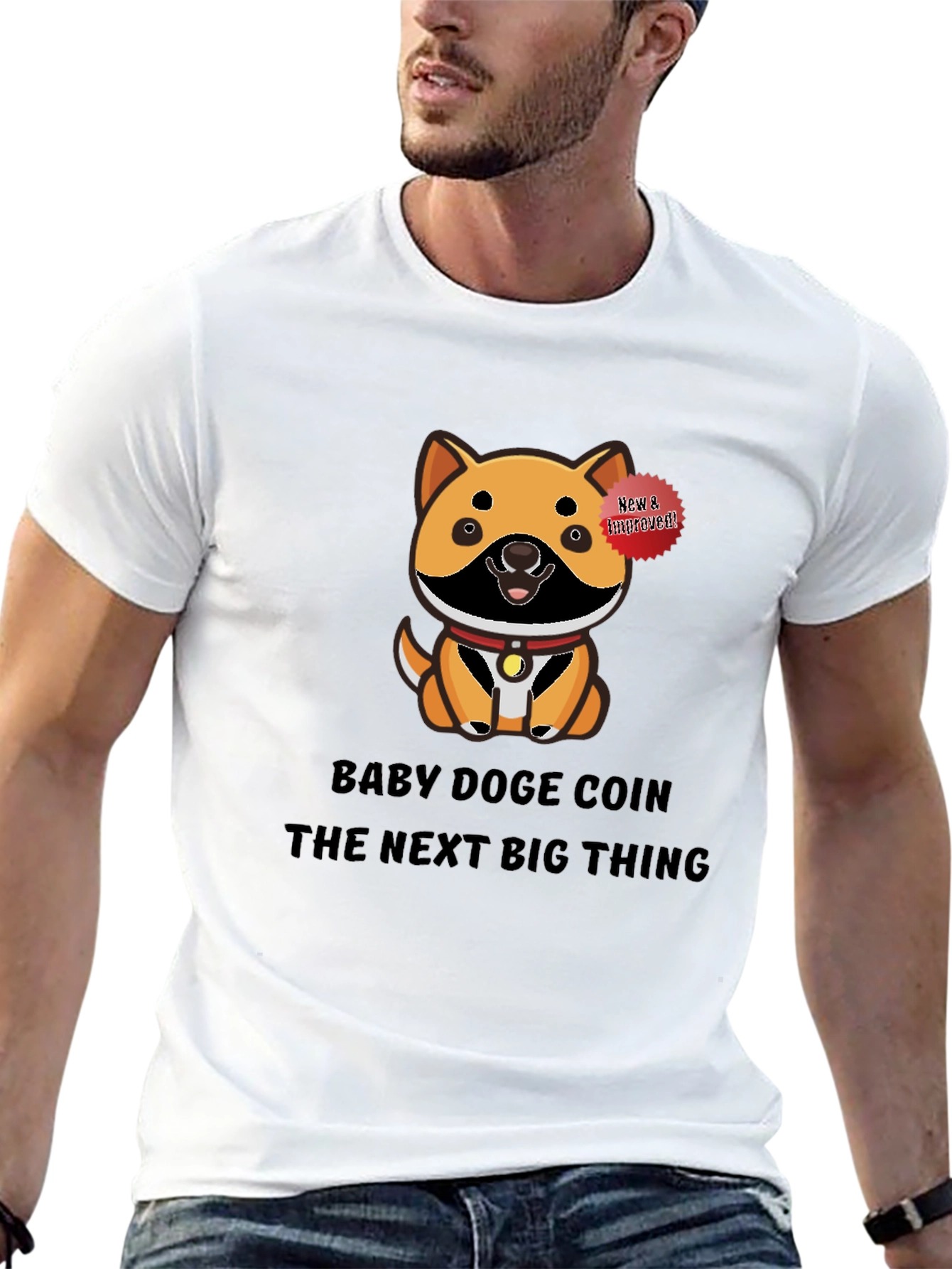 Baby Doge Coin Black T-Shirt - Next Big Thing