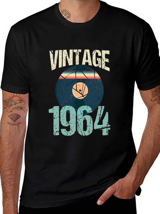 Vintage 1964 Record T-Shirt - Retro Style