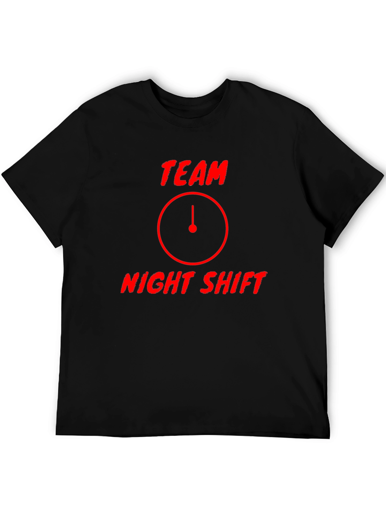 Team Night Shift Black T-Shirt