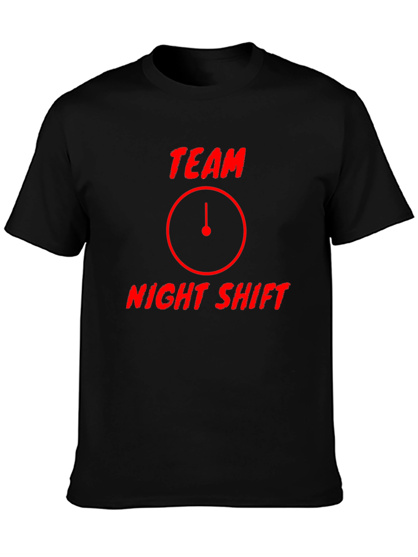 Team Night Shift Black T-Shirt
