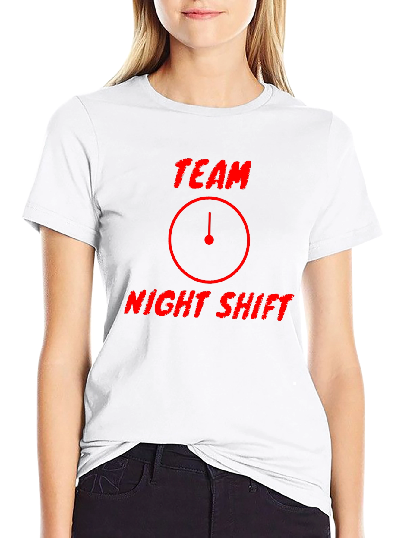 Team Night Shift Black T-Shirt