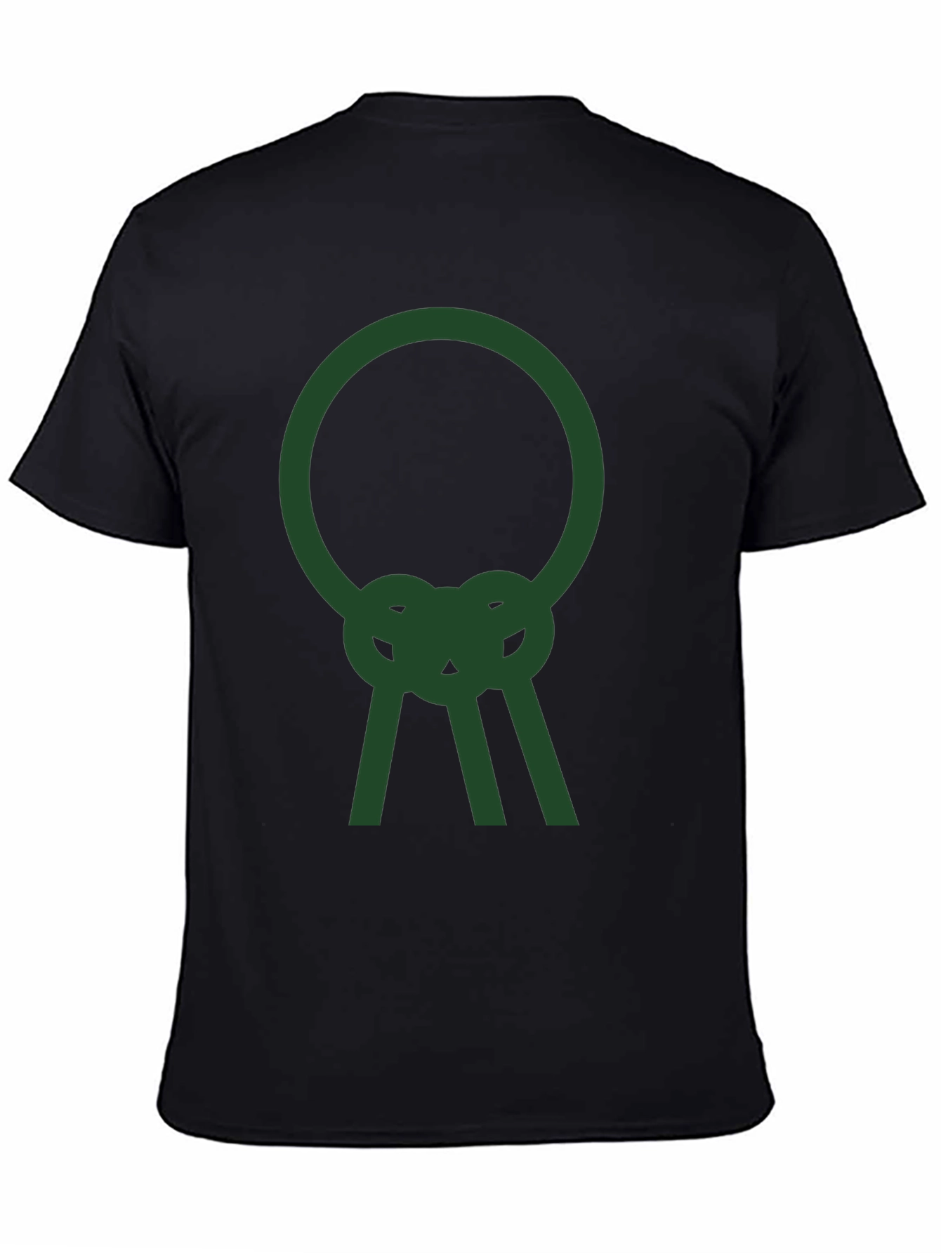 Abstract Symbol Graphic Tee - Casual Style